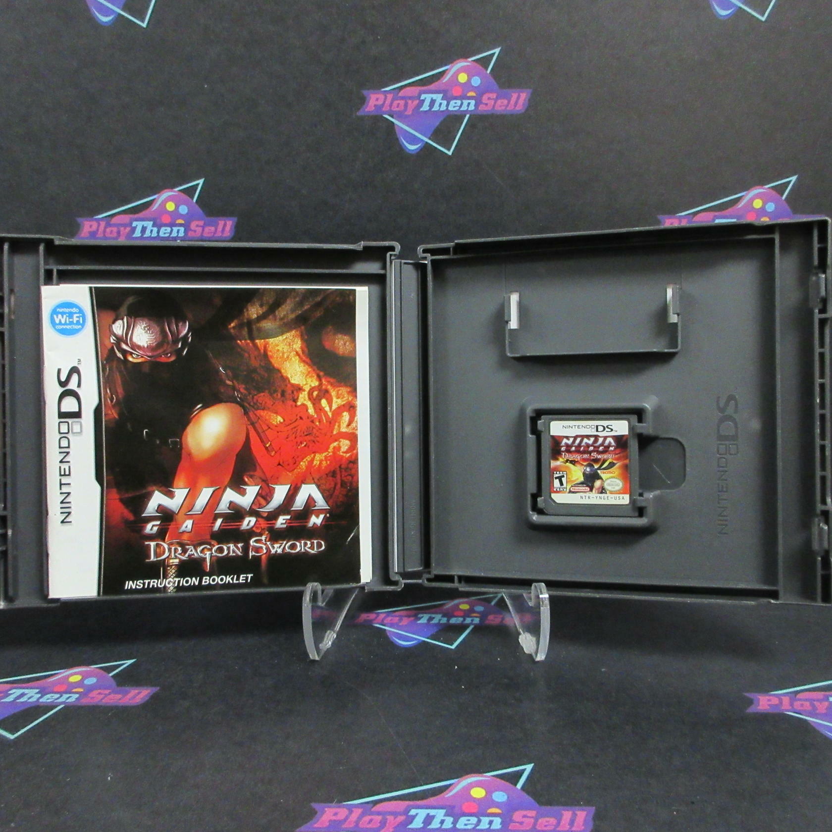 Ninja Gaiden Dragon Sword Nintendo DS AD/CS Complete CIB - Very Good