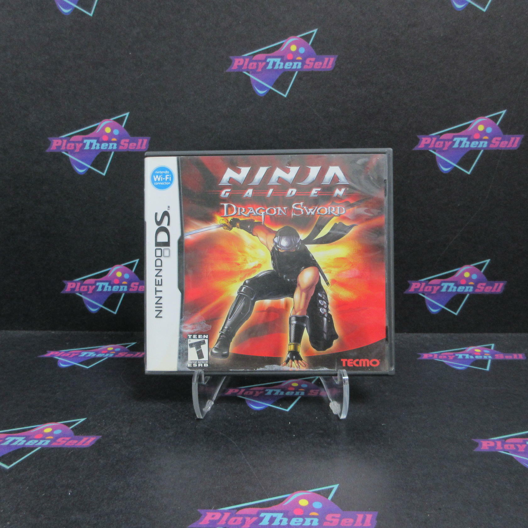 Ninja Gaiden Dragon Sword Nintendo DS AD/CS Complete CIB - Very Good