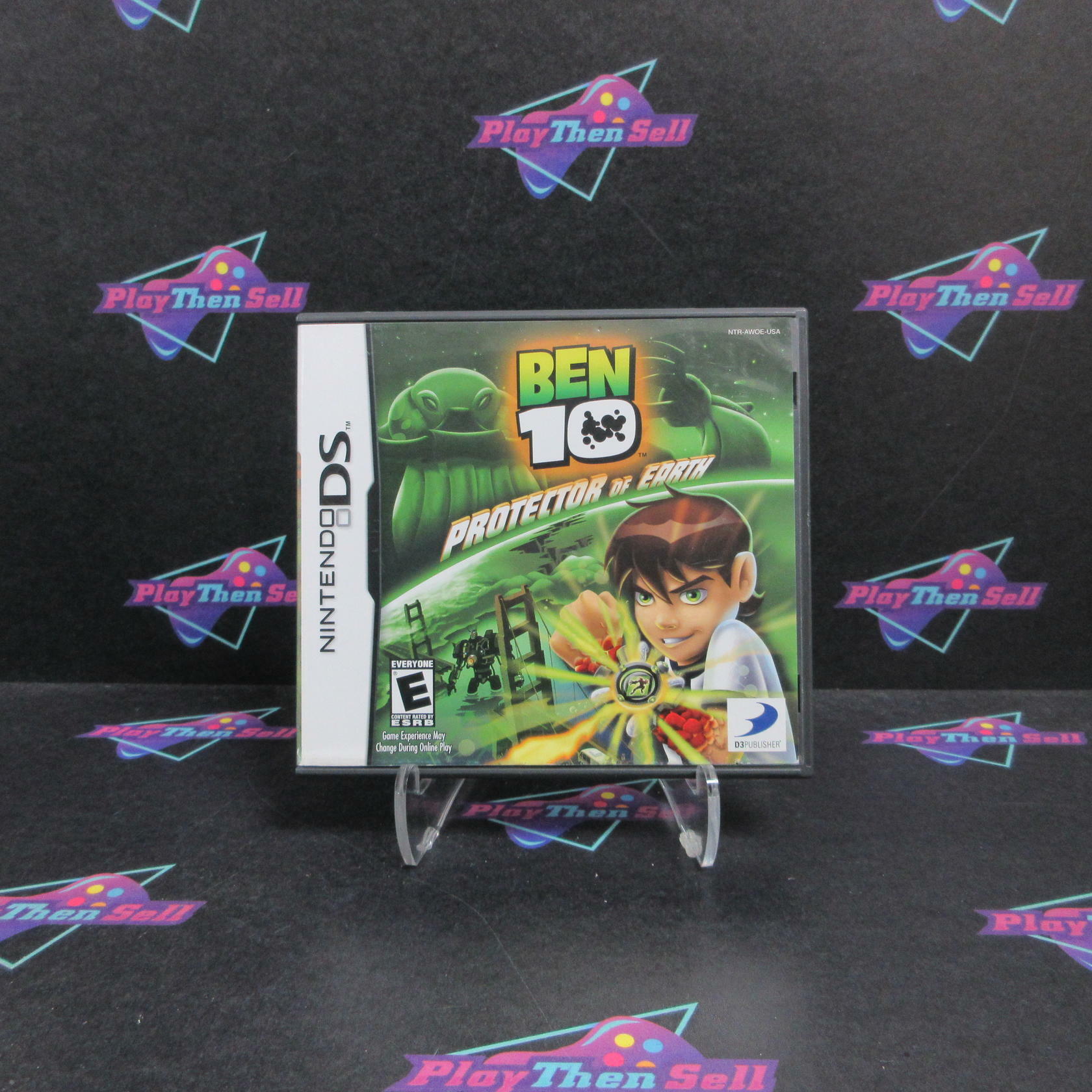 Ben 10 Protector of Earth Nintendo DS AD Complete CIB - Very Good