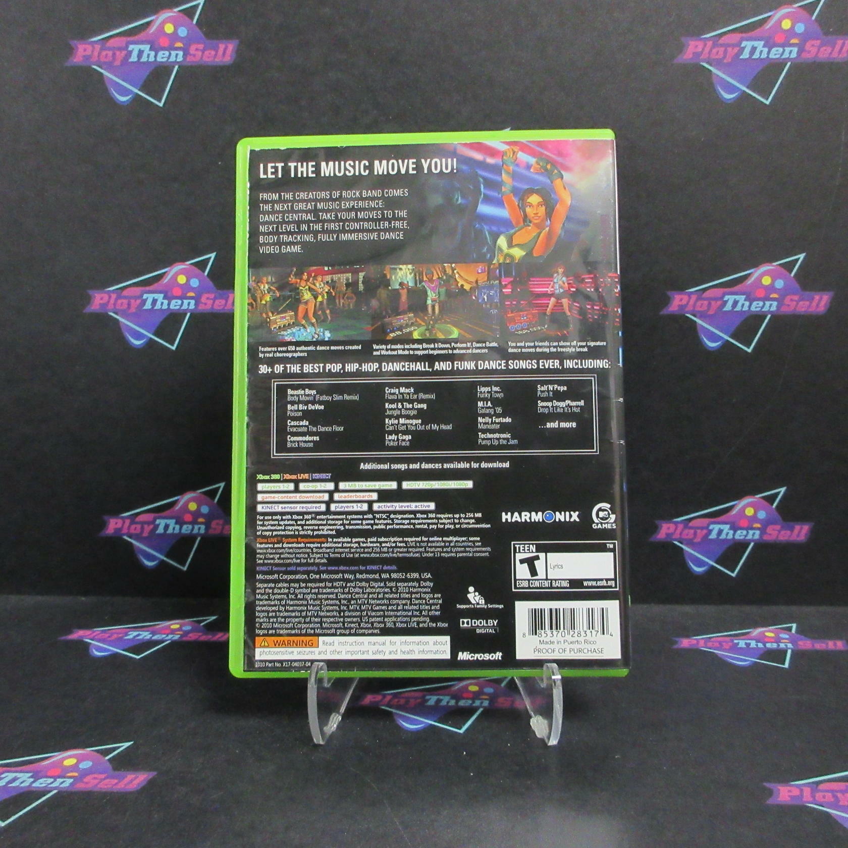 Dance Central Xbox 360 - Very Good