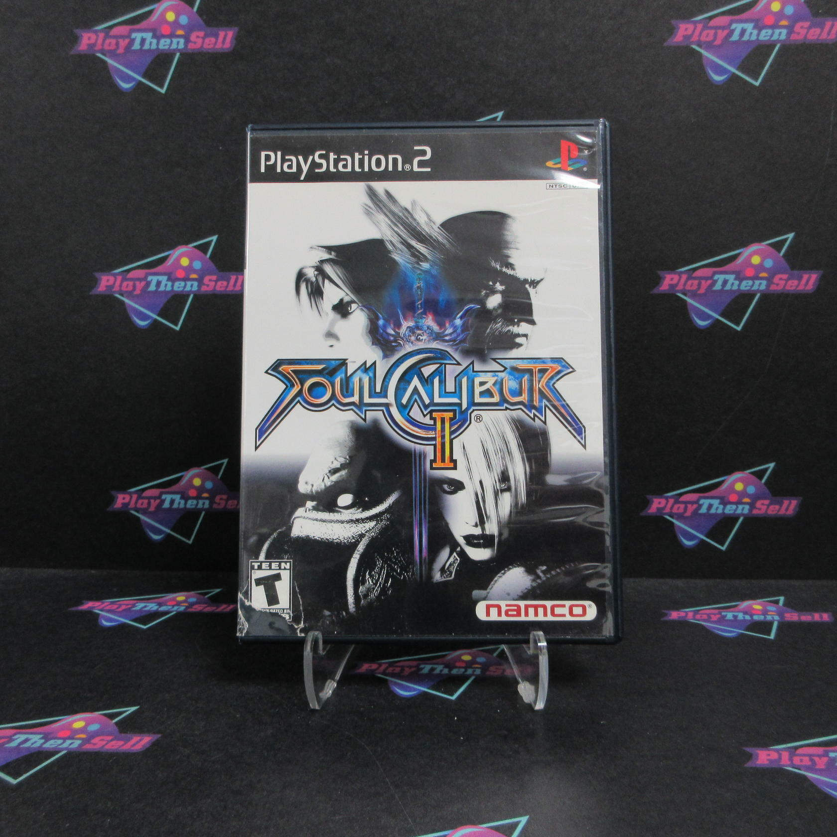Soul Calibur 2 PS2 PlayStation 2 AD/DD + Reg Card / Bonus Disc Complete CIB - Very Good