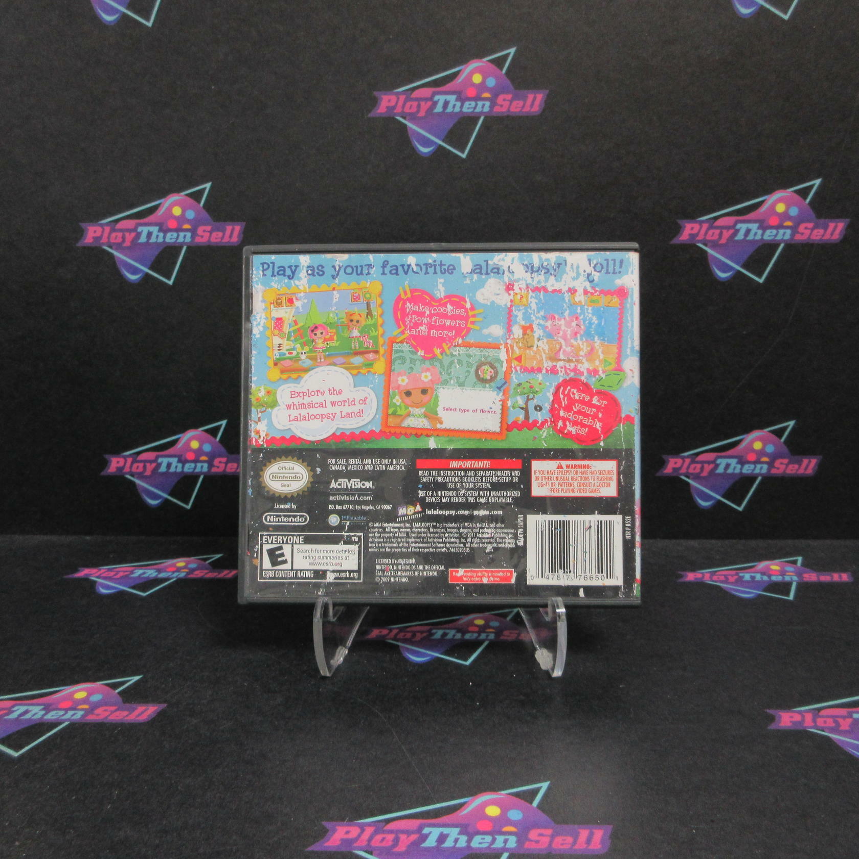 Lalaloopsy Nintendo DS AD/CS Complete CIB - Very Good