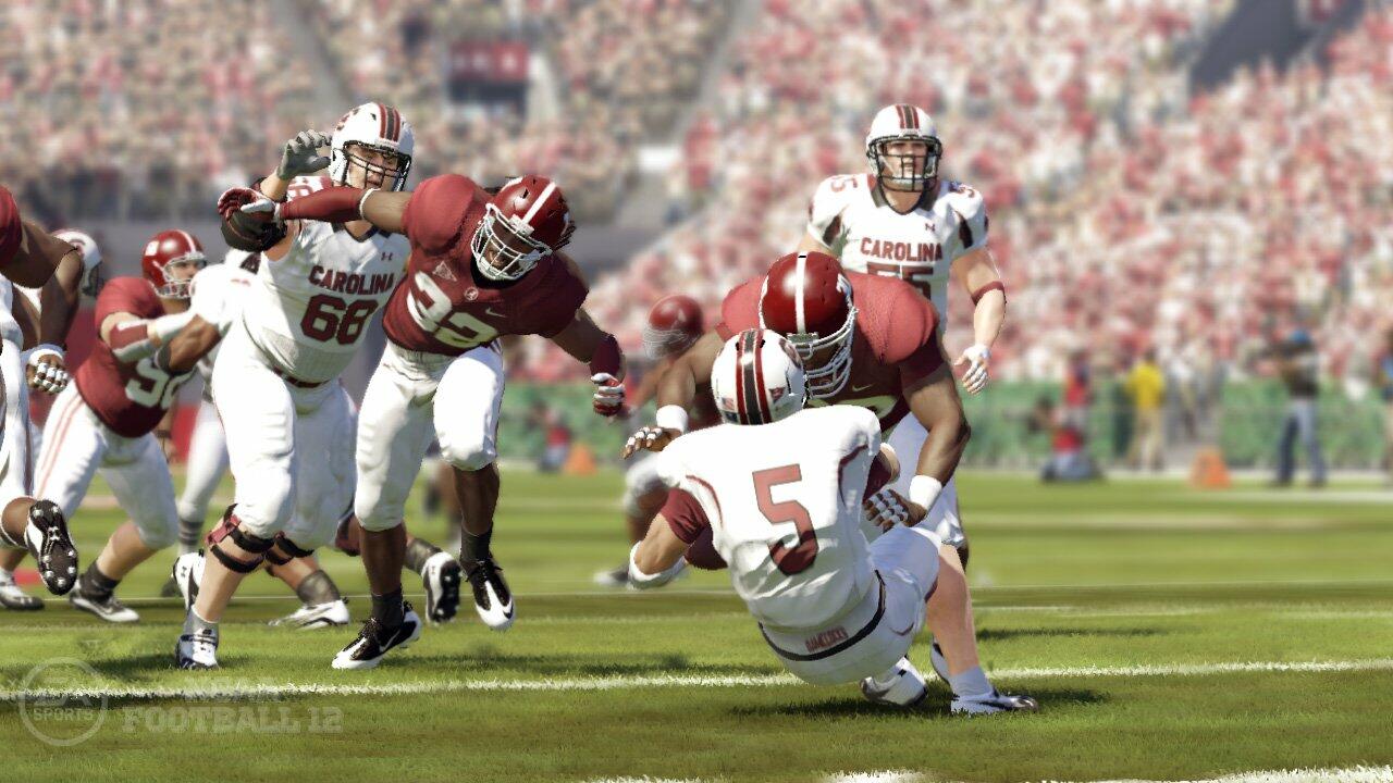 NCAA Football 12 Xbox 360 AD/DD/NM - Very Good