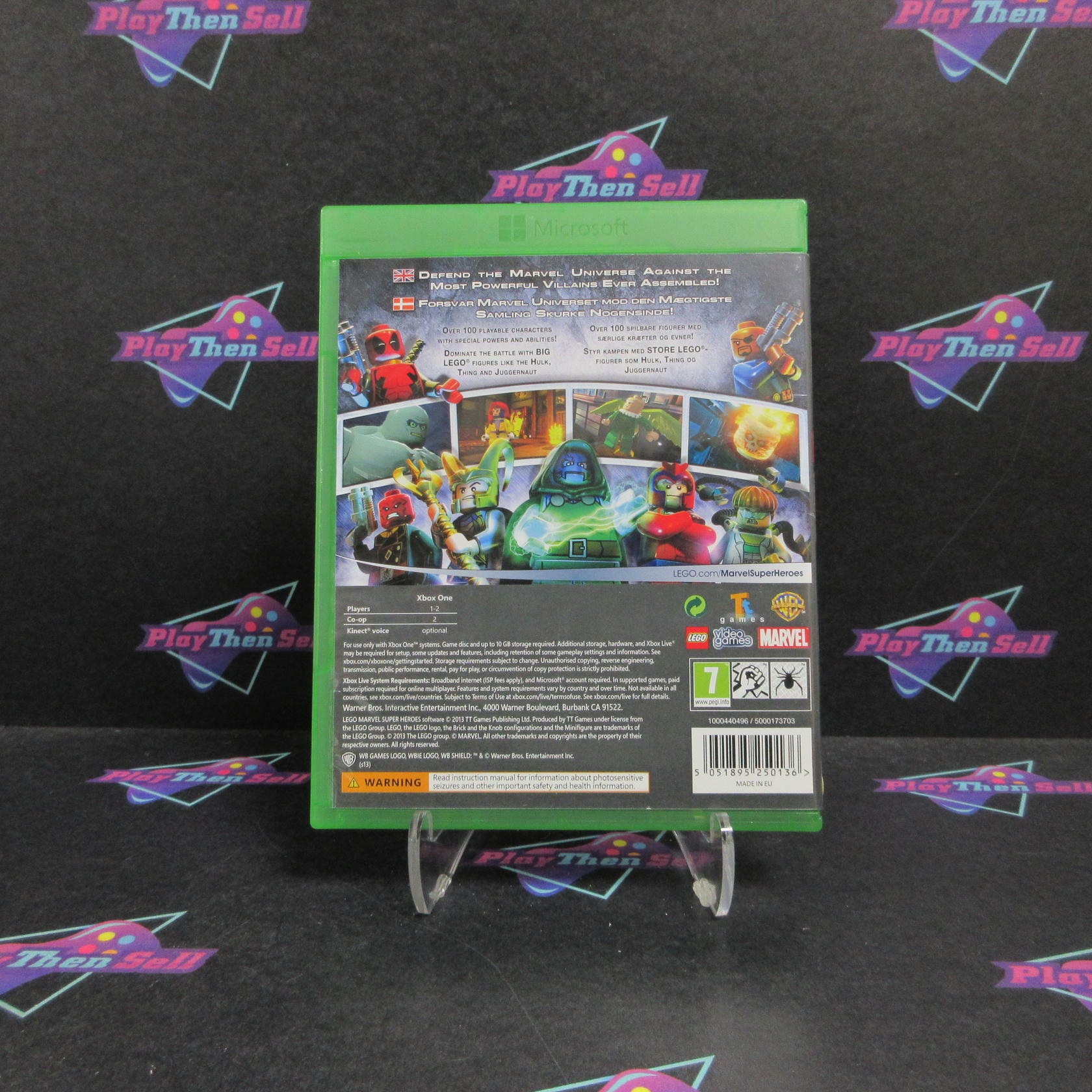 Lego Marvel Super Heroes Xbox One PAL - Like New