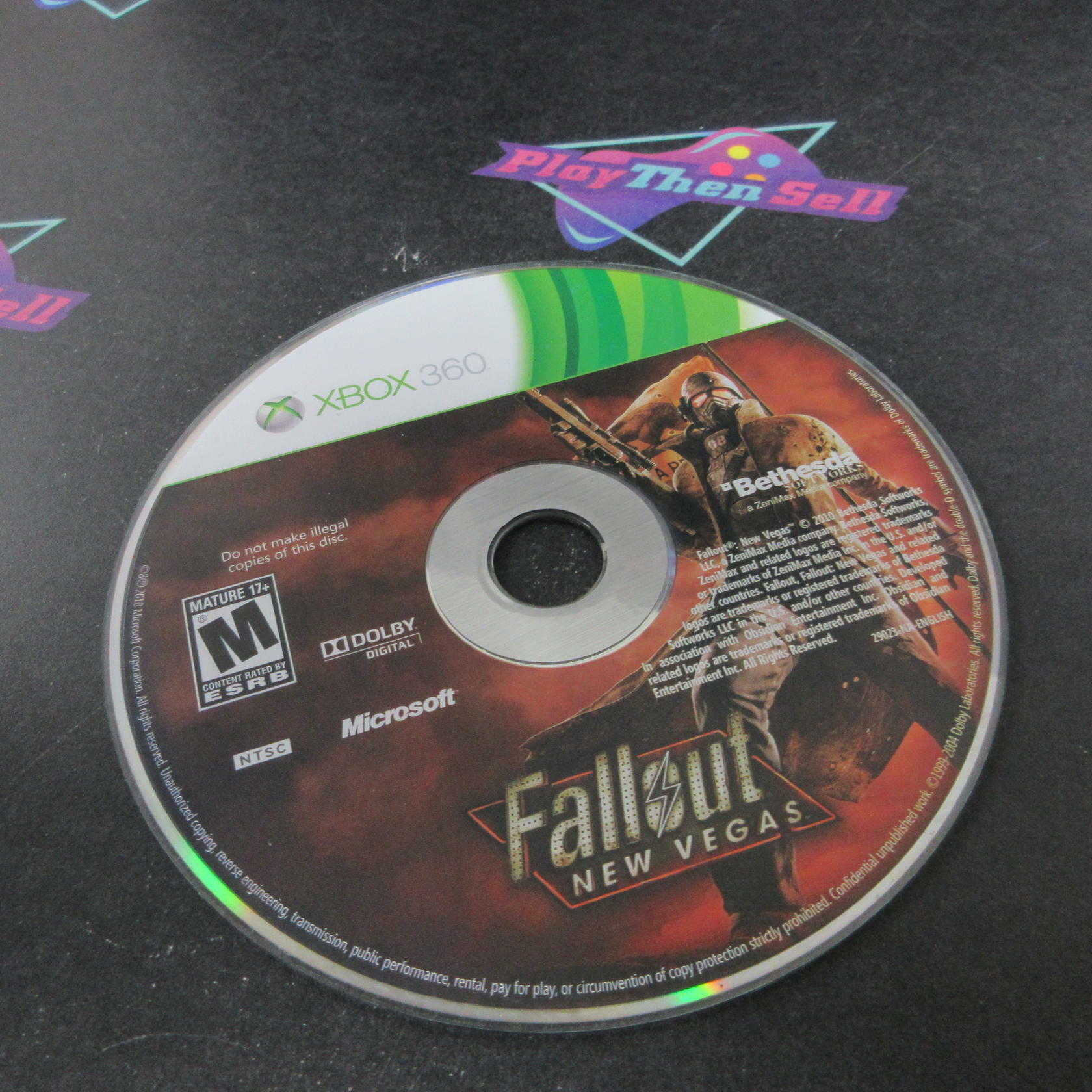 Fallout New Vegas Xbox 360 AD/MD/DD Complete CIB - Very Good