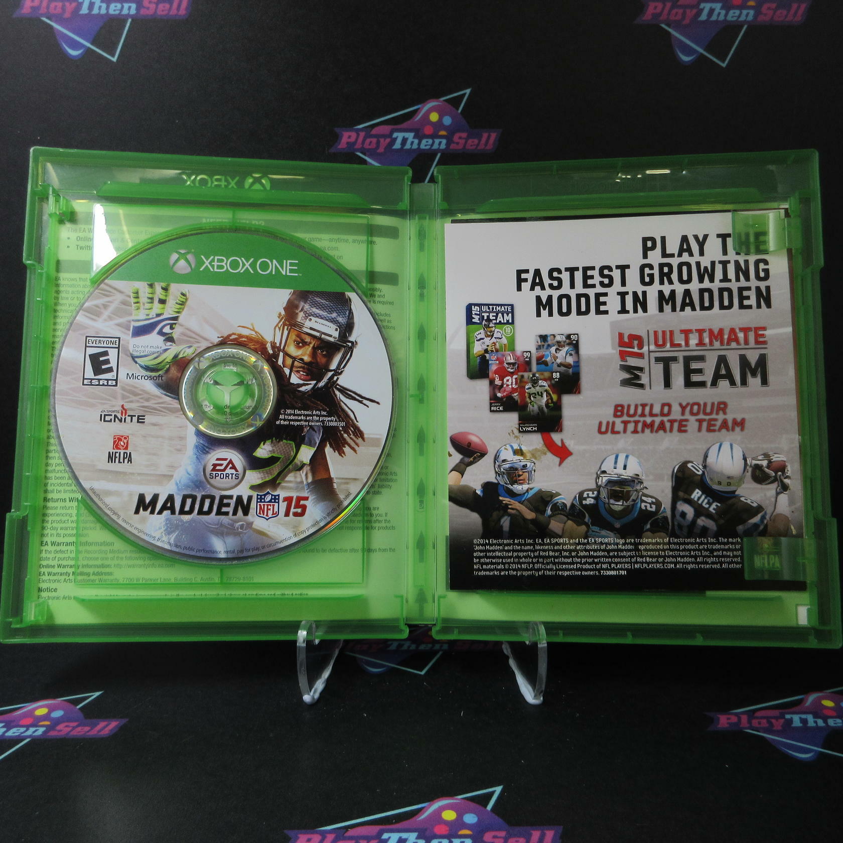 Madden NFL 15 Xbox One AD Complete CIB - Very Good