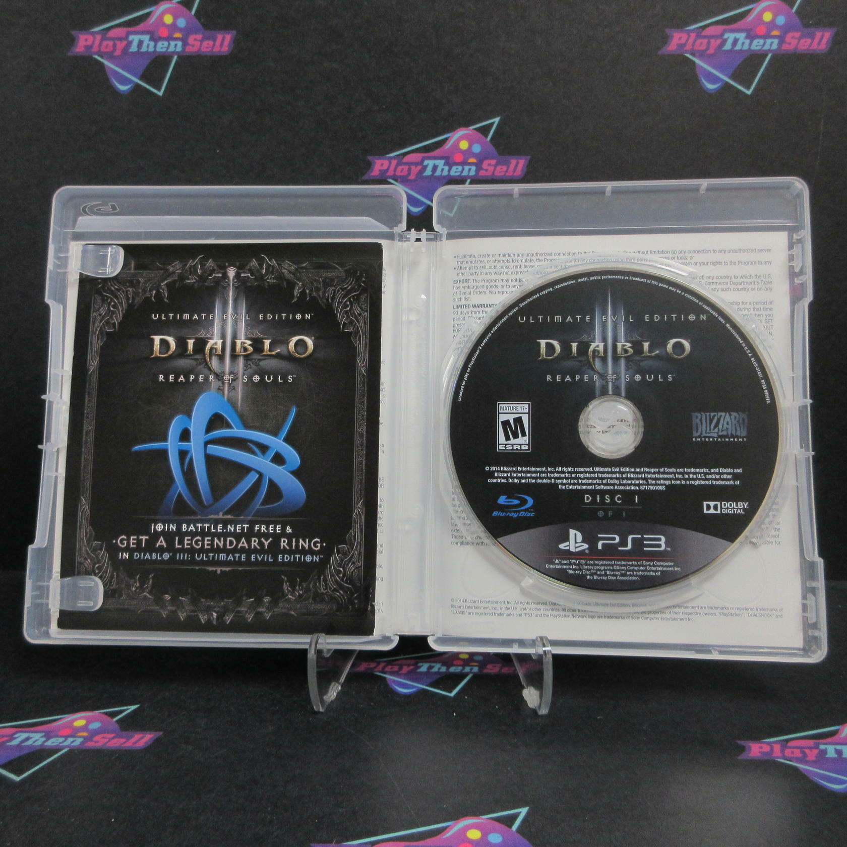 Diablo III Ultimate Evil Edition PS3 PlayStation 3 Complete - Excellent