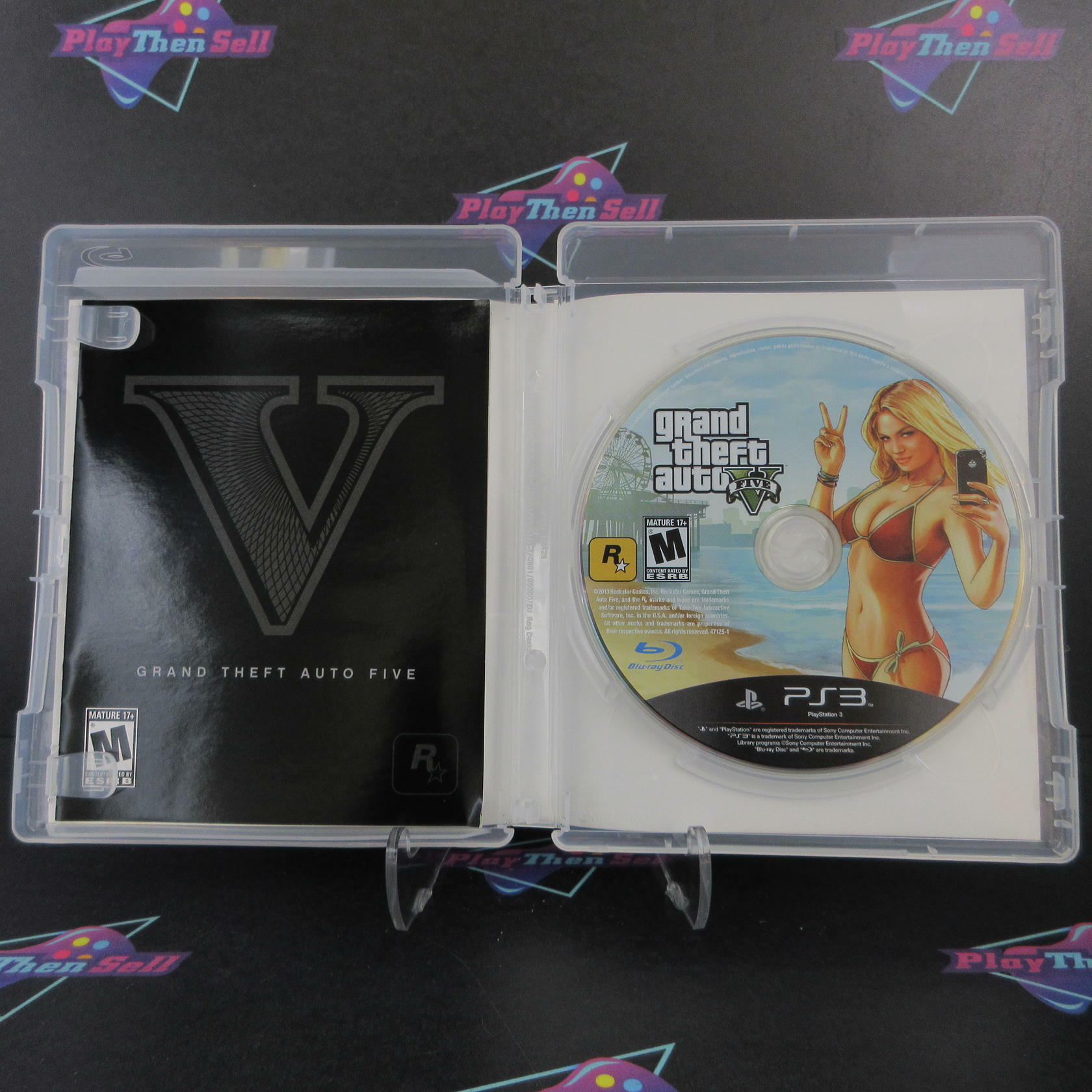 Grand Theft Auto V PS3 PlayStation 3 Complete - Excellent