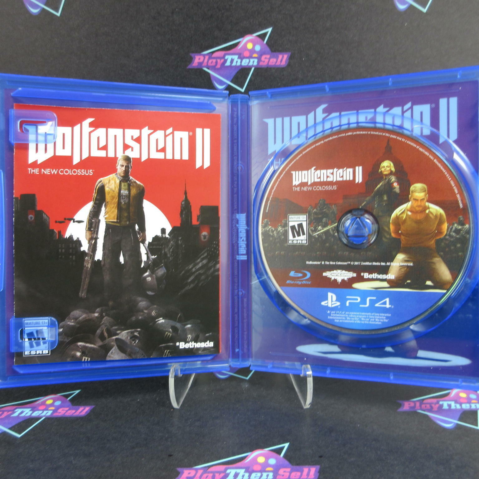 Wolfenstein II The New Colossus PS4 PlayStation 4 Complete - Refurbished