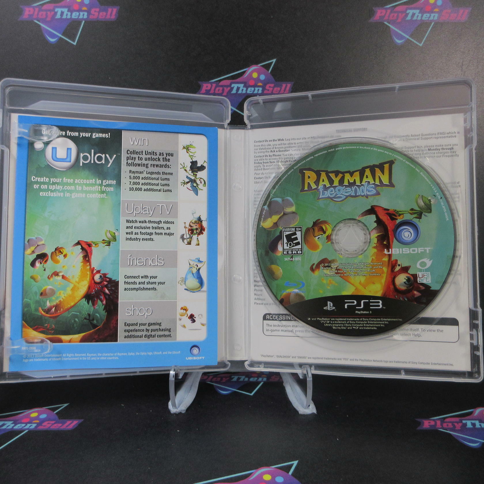 Rayman Legends PS3 PlayStation 3 Complete - Excellent