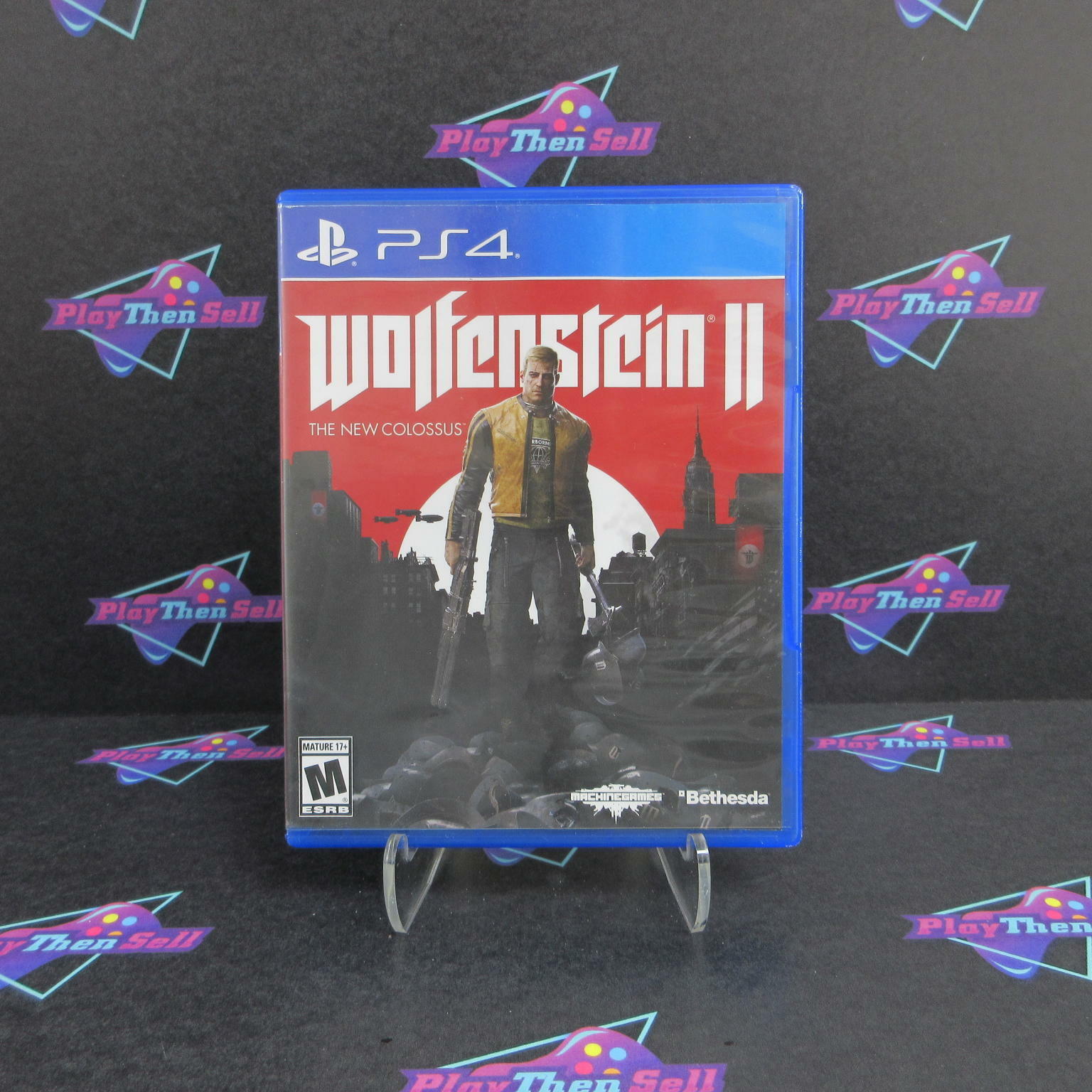 Wolfenstein II The New Colossus PS4 PlayStation 4 Complete - Refurbished