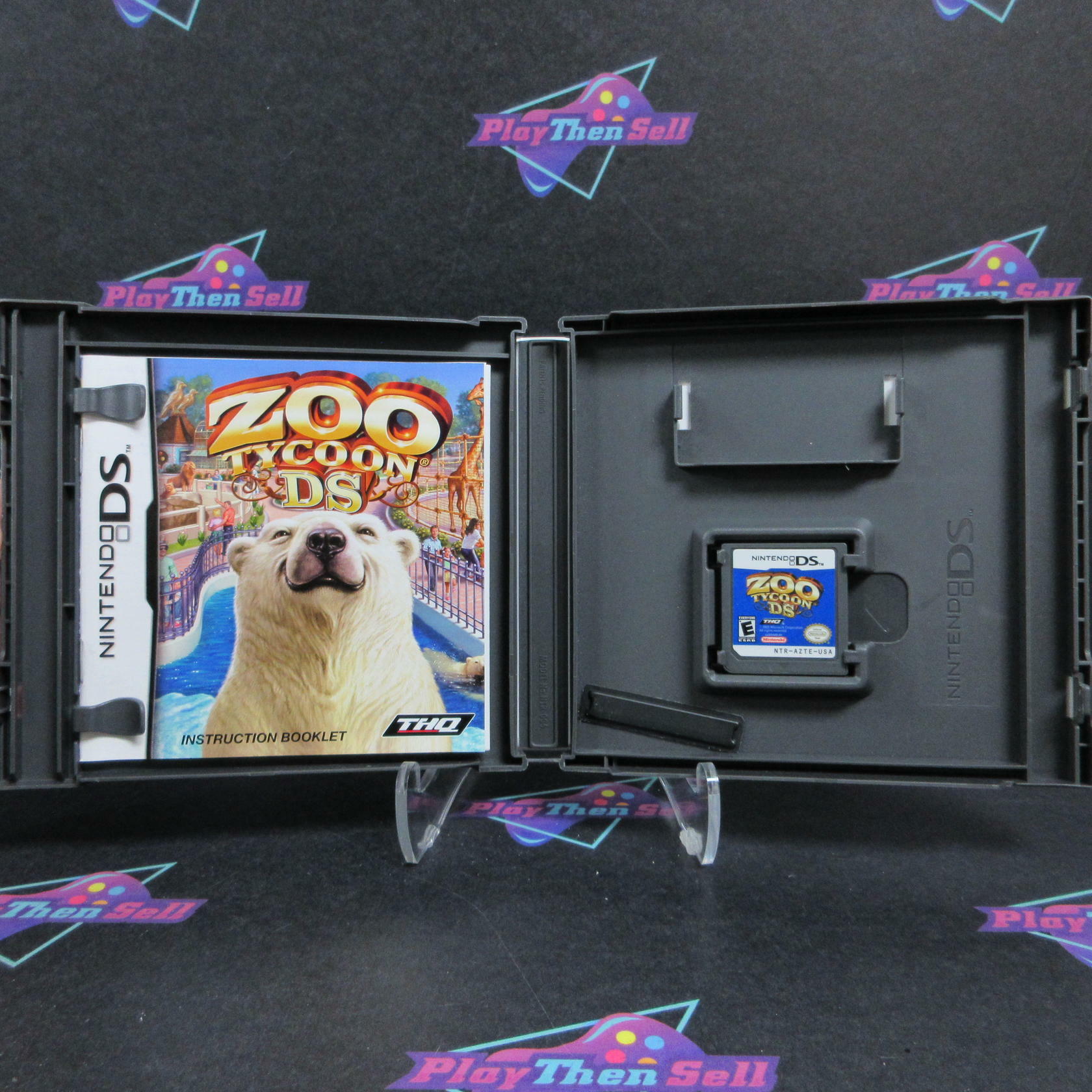 Zoo Tycoon Nintendo DS AD Complete CIB - Very Good