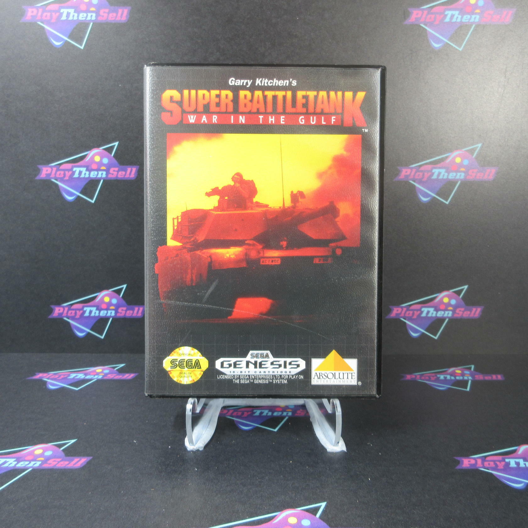 Super Battletank Sega Genesis - Very Good