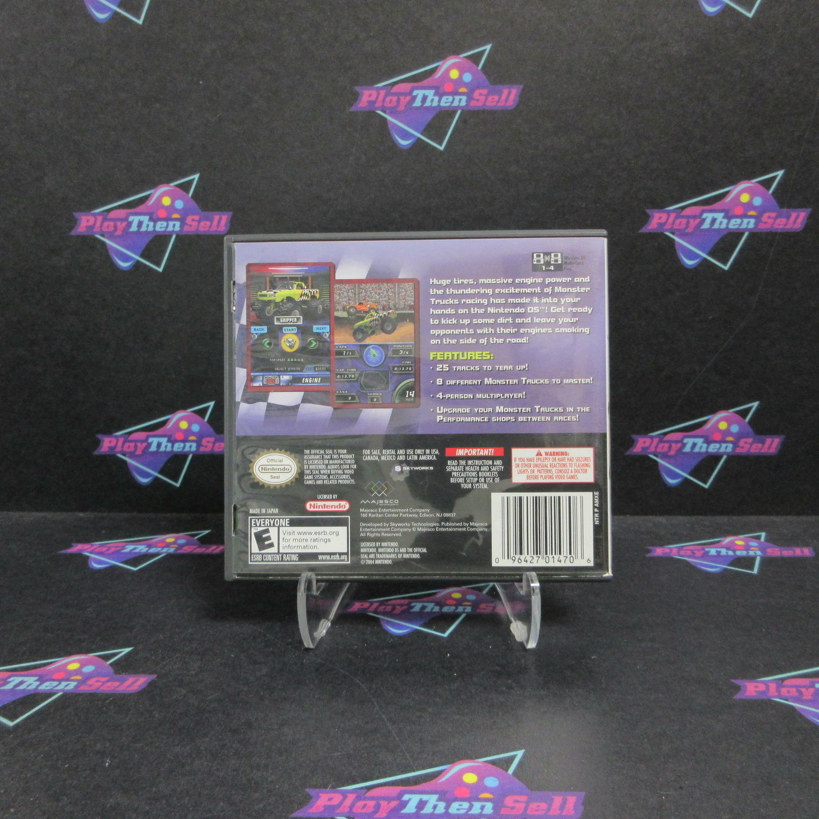 Monster Trucks DS Nintendo DS AD Complete CIB - Very Good