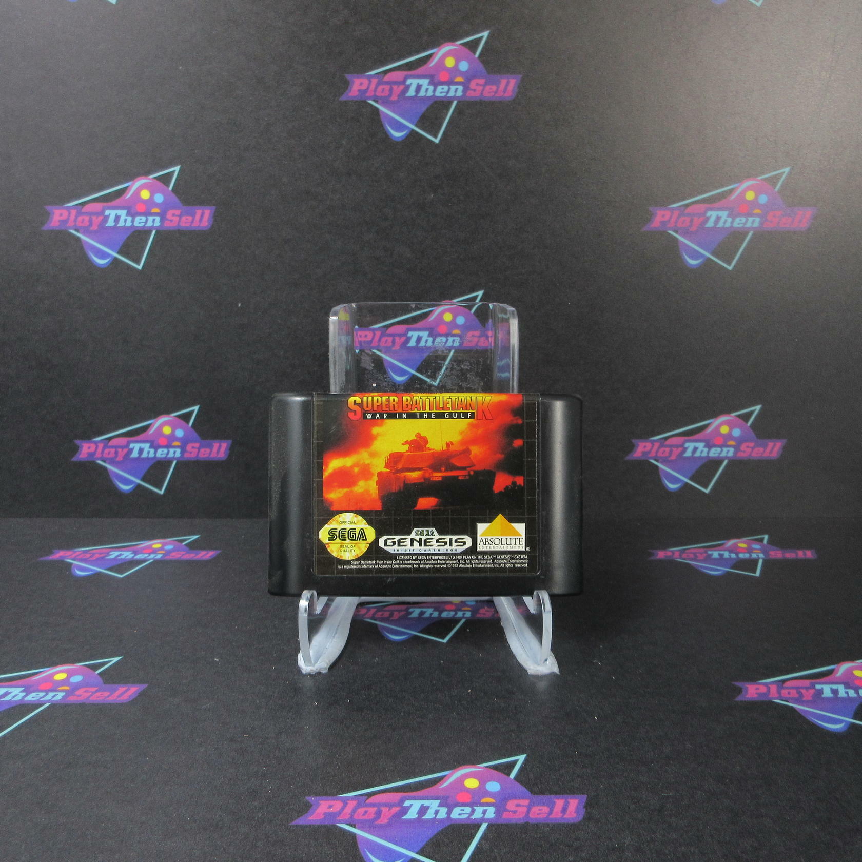 Super Battletank Sega Genesis - Very Good