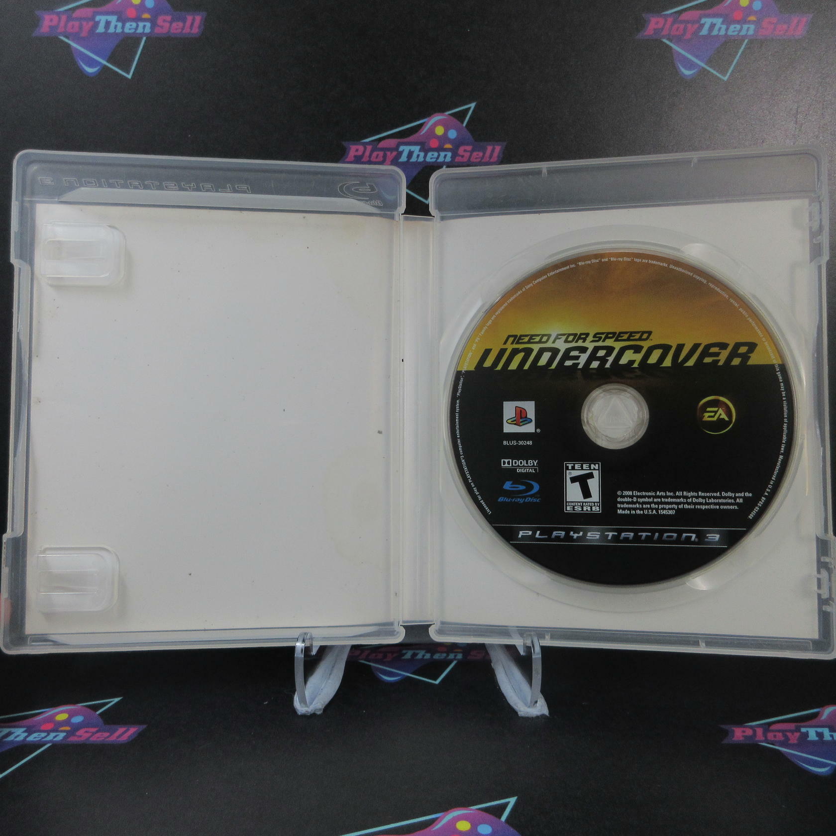 Need for Speed Undercover PS3 PlayStation 3 AD/NM - Very Good