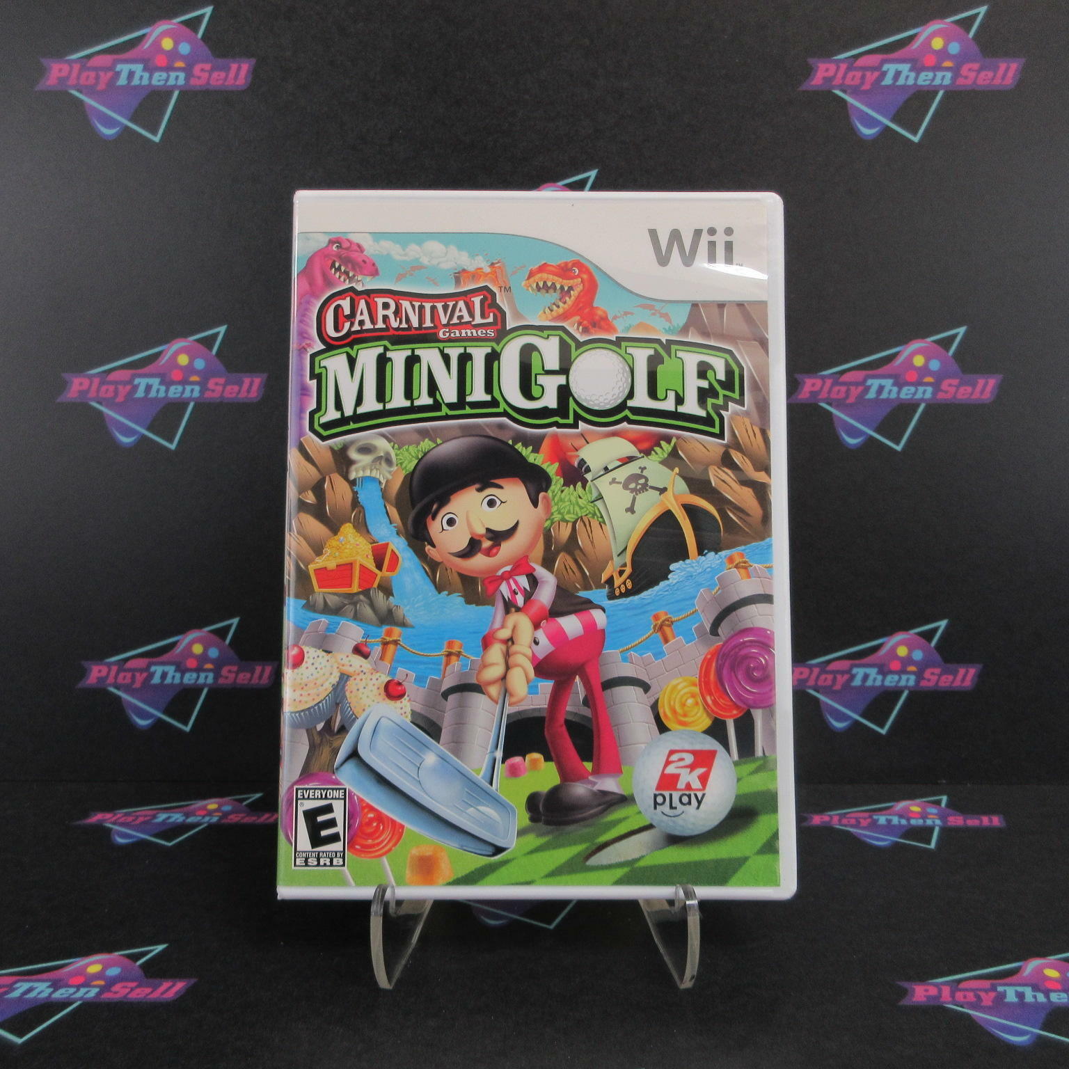 Carnival Games MiniGolf Nintendo Wii Complete - Excellent