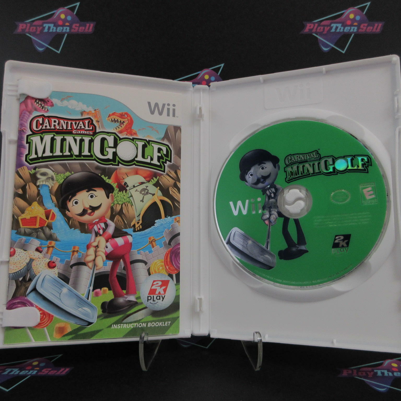 Carnival Games MiniGolf Nintendo Wii Complete - Excellent