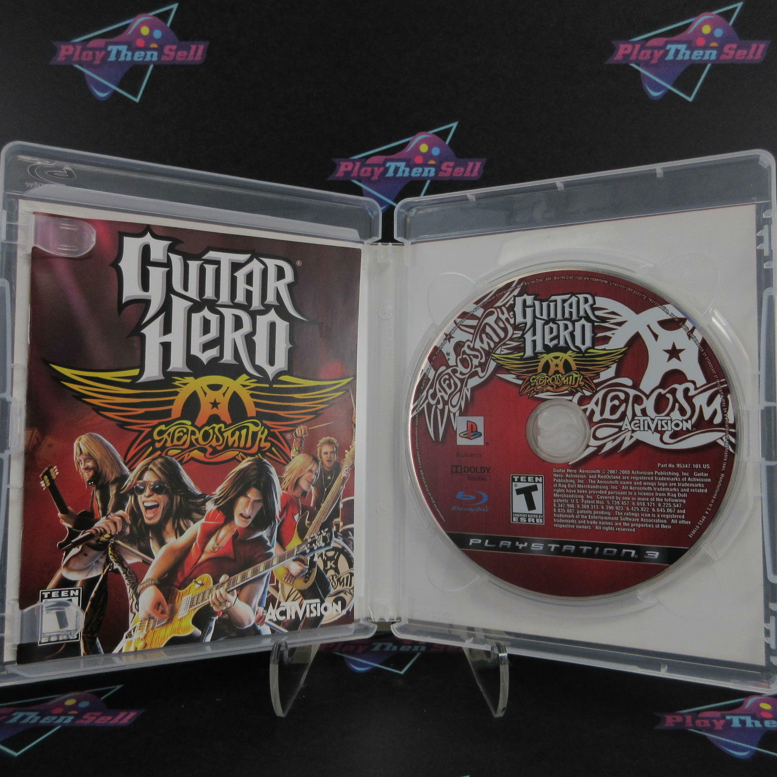 Guitar Hero Aerosmith PS3 PlayStation 3 Complete - Excellent