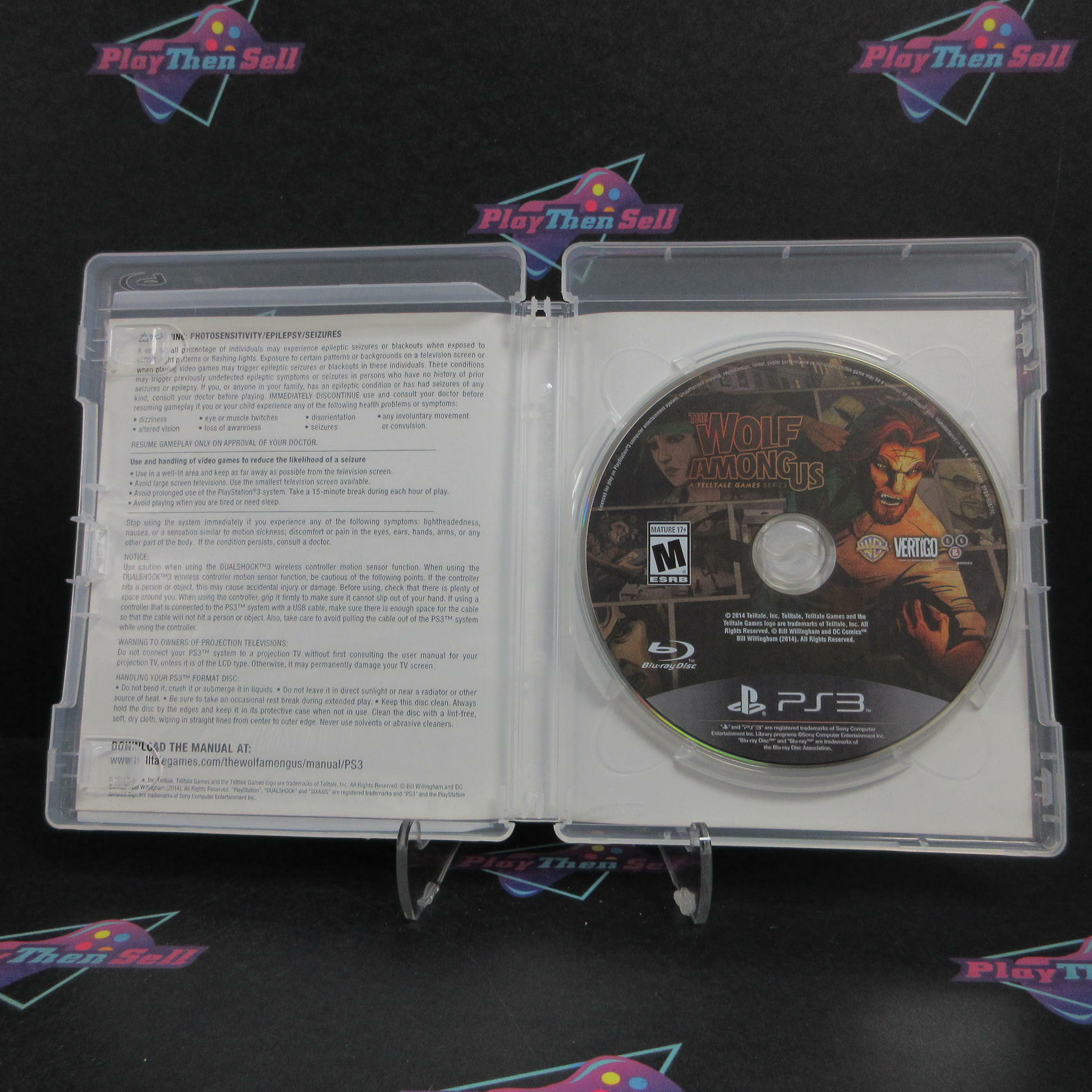 The Wolf Among Us PS3 PlayStation 3 Complete - Excellent