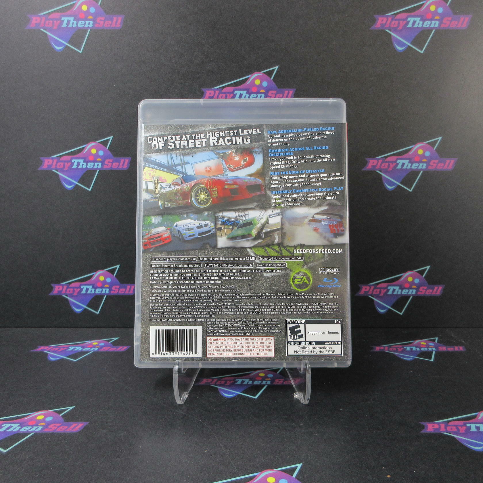 Need for Speed Prostreet PS3 PlayStation 3 Complete - Refurbished