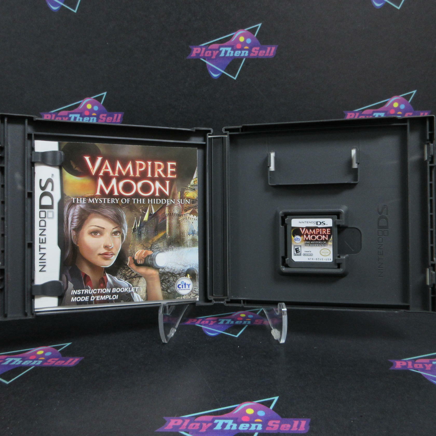 Vampire Moon Mystery Of The Hidden Sun Nintendo DS CS Complete CIB - Very Good