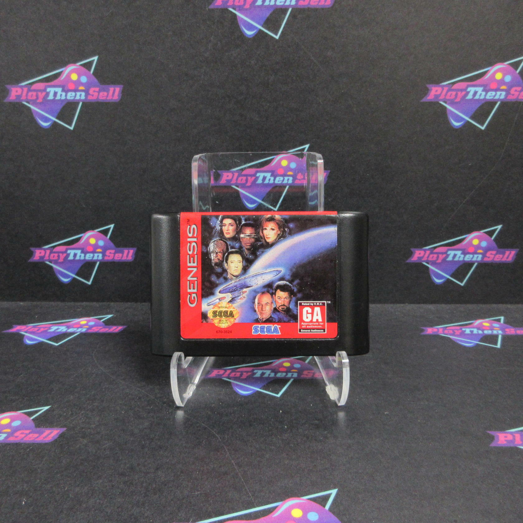 Star Trek The Next Generation Sega Genesis - Very Good