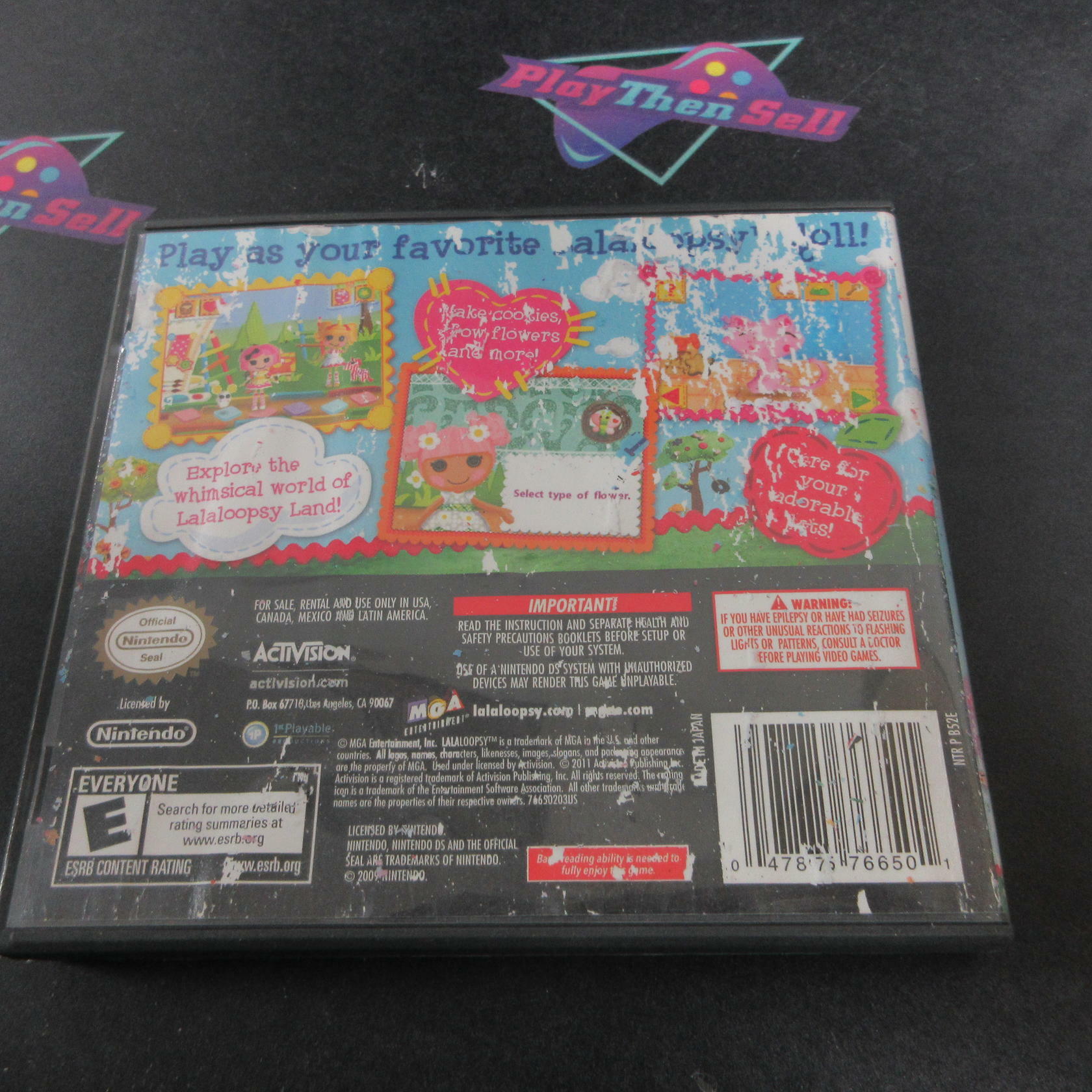 Lalaloopsy Nintendo DS AD/CS Complete CIB - Very Good
