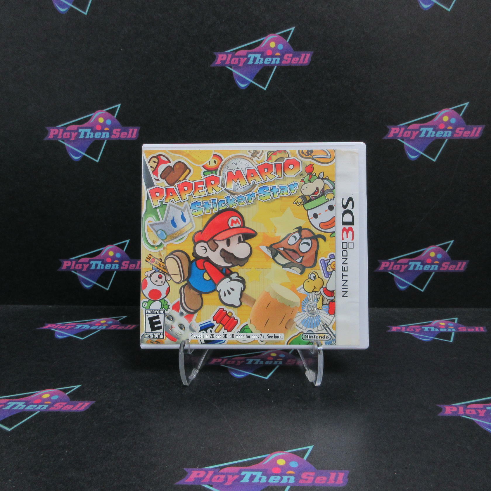 Paper Mario Sticker Star Nintendo 3DS AD/NM - Very Good