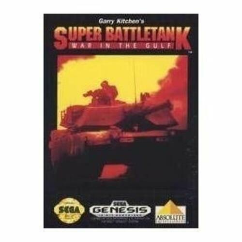 Super Battletank Sega Genesis - Very Good