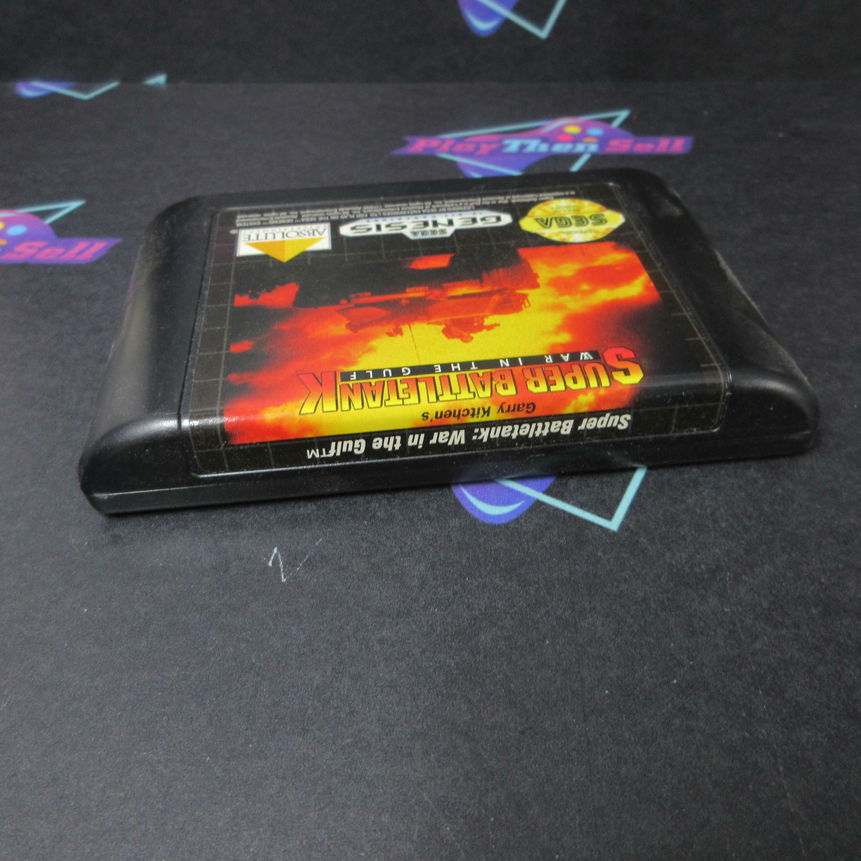 Super Battletank Sega Genesis - Very Good