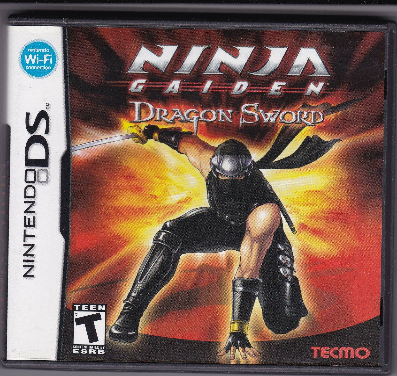 Ninja Gaiden Dragon Sword Nintendo DS AD/CS Complete CIB - Very Good