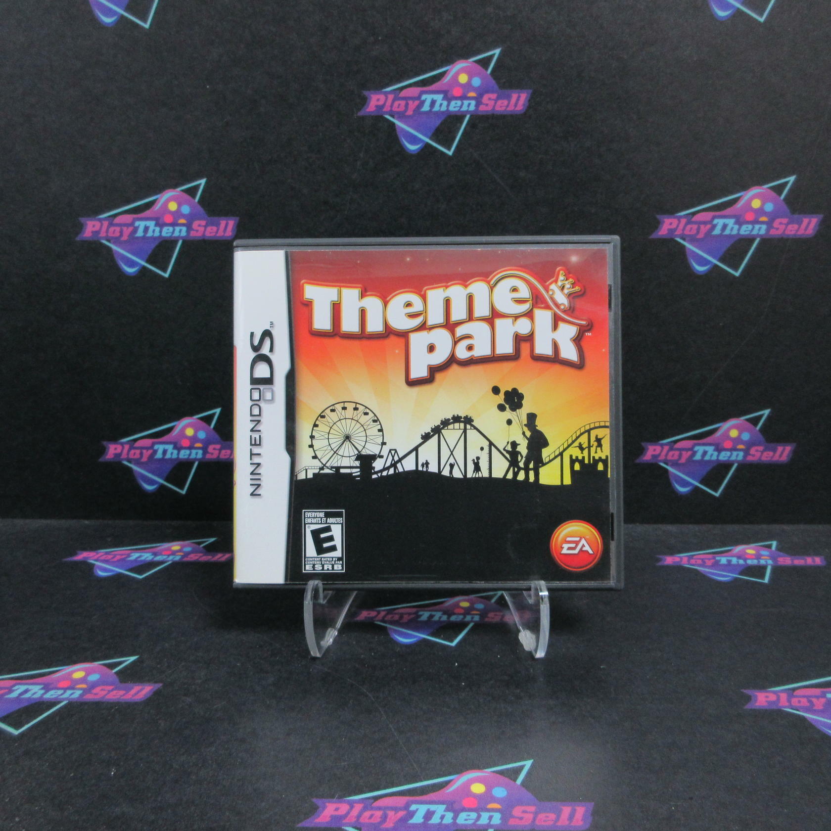 Theme Park Nintendo DS MD Complete CIB - Very Good