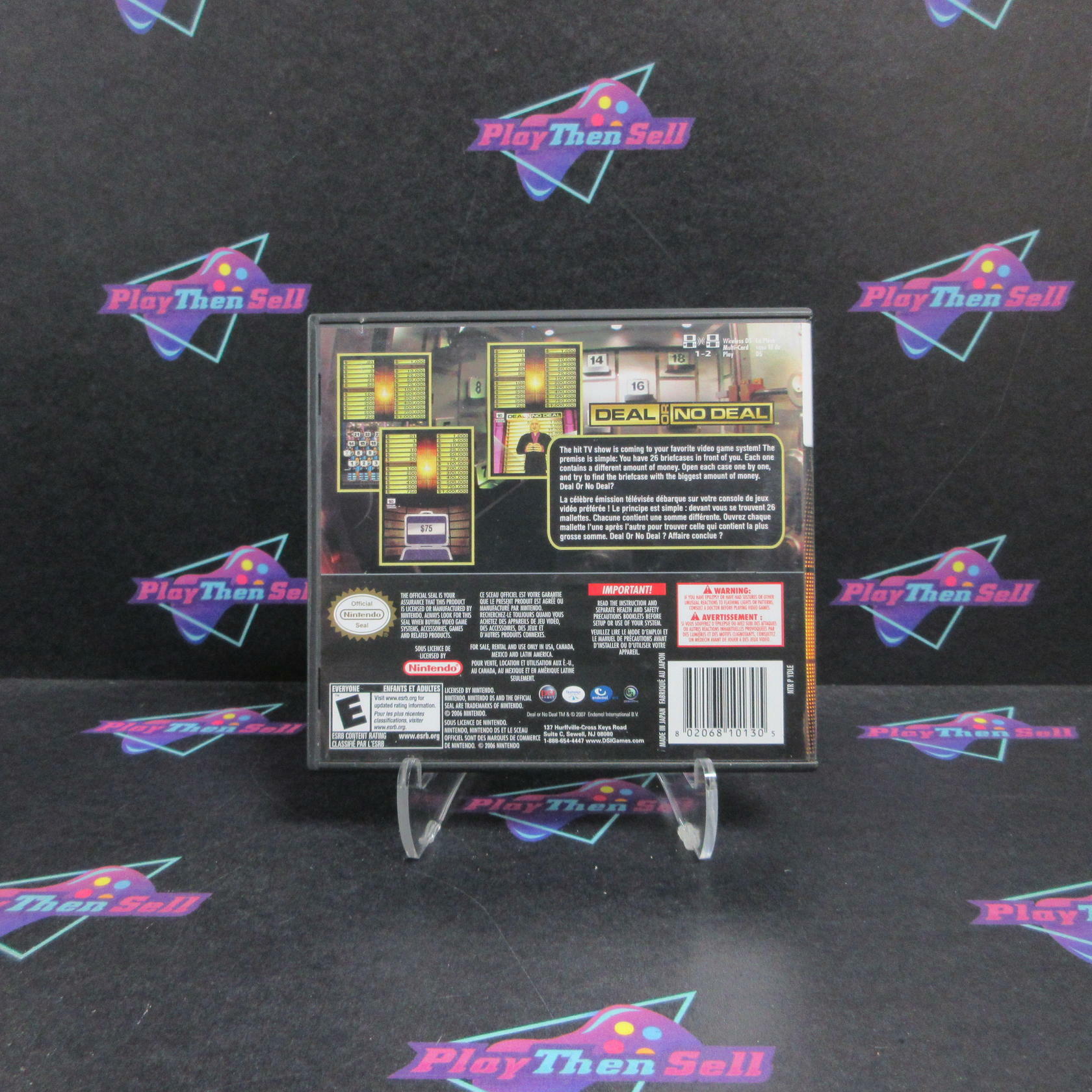 Deal or No Deal Nintendo DS AD/CS Complete - Very Good