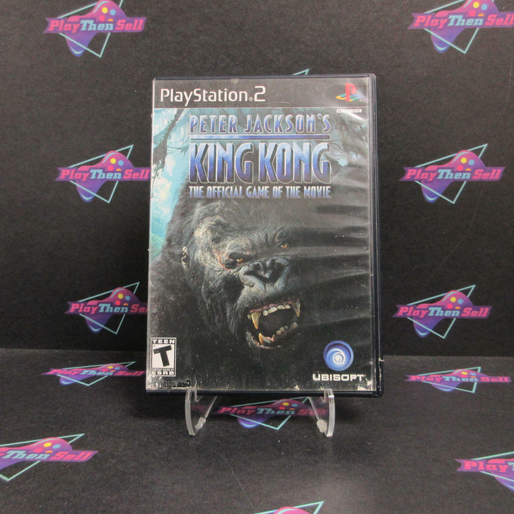 Peter Jacksons King Kong PS2 PlayStation 2 AD/MD/DD Complete CIB - Very Good