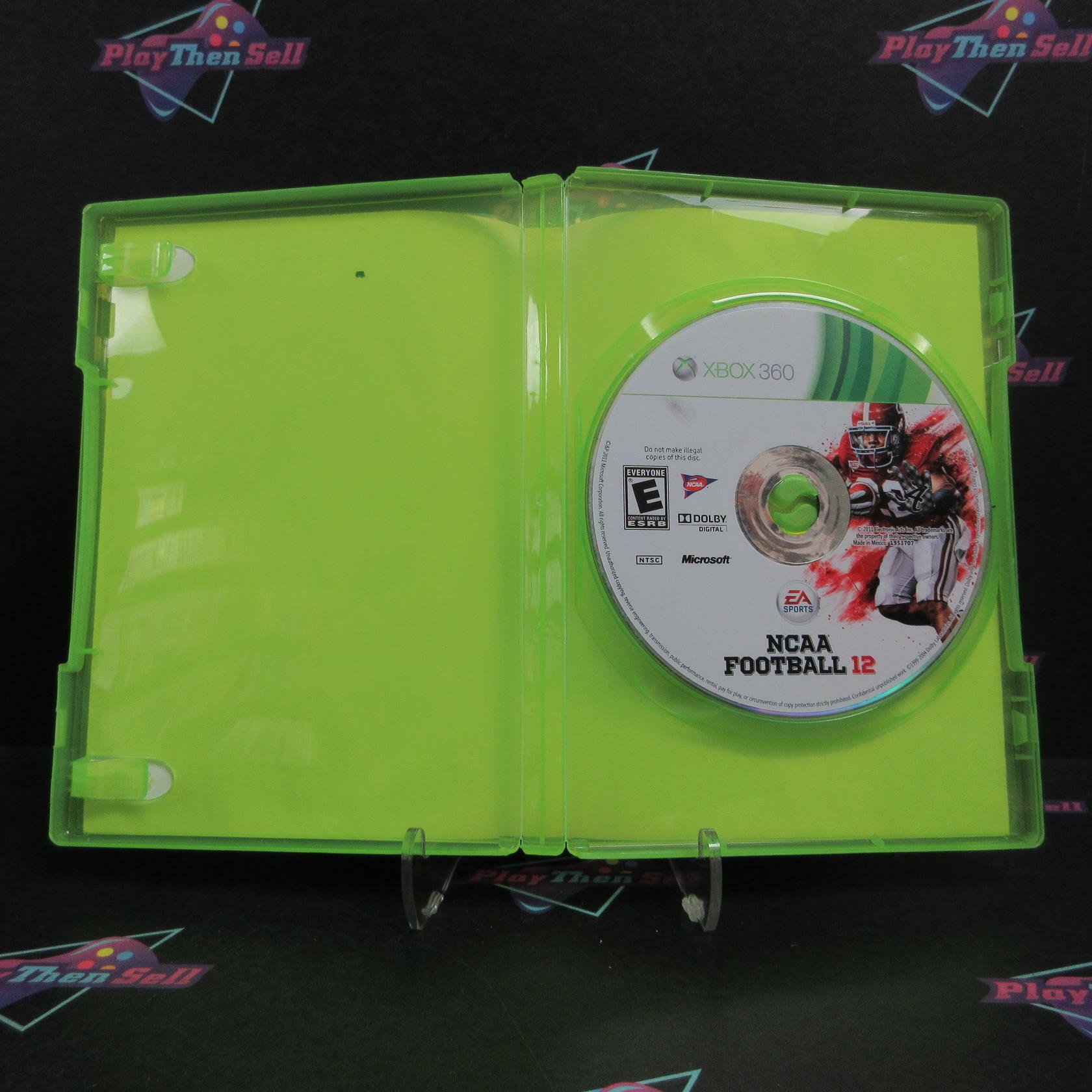NCAA Football 12 Xbox 360 AD/DD/NM - Very Good