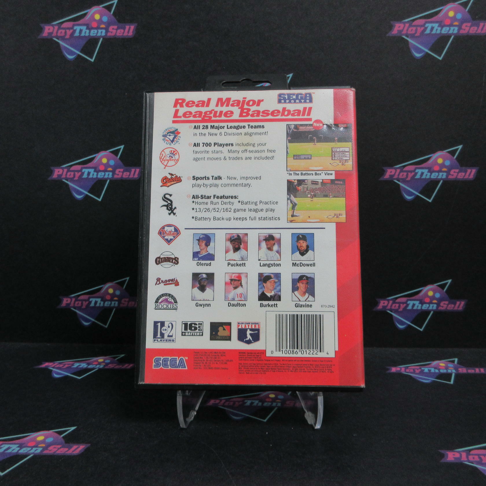 World Series Baseball Sega Genesis - Very Good