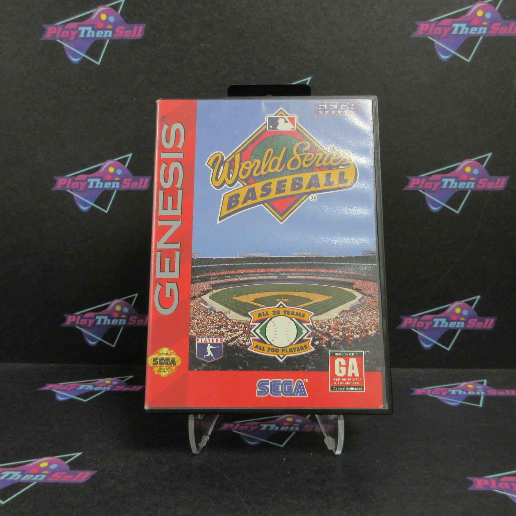 World Series Baseball Sega Genesis - Very Good