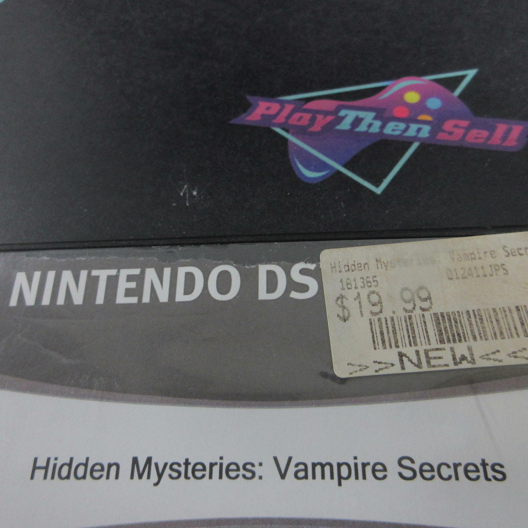 Hidden Mysteries Vampire Secrets Nintendo DS GS Art AD/CS Complete CIB - Very Good