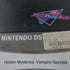Hidden Mysteries Vampire Secrets Nintendo DS GS Art AD/CS Complete CIB - Very Good