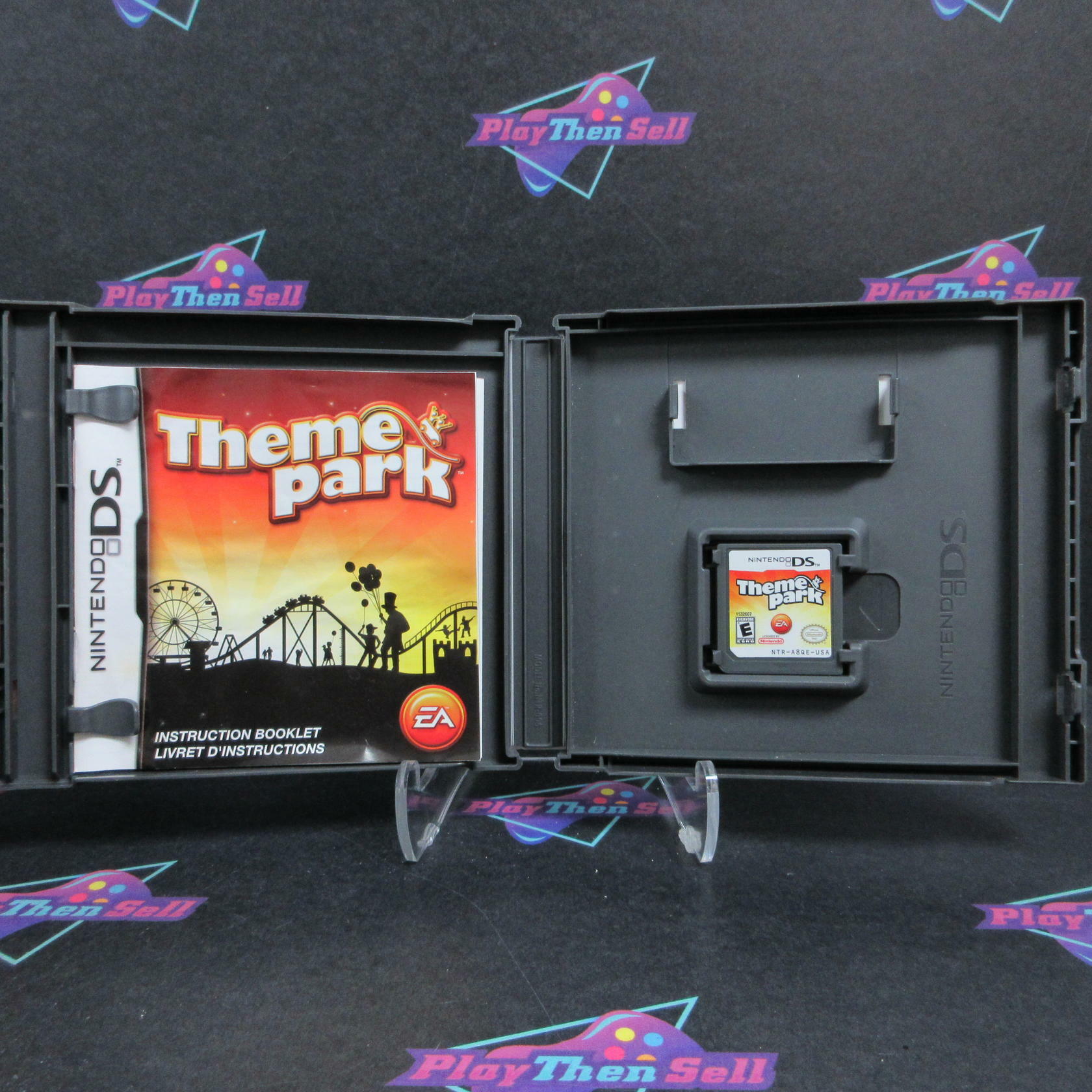Theme Park Nintendo DS MD Complete CIB - Very Good