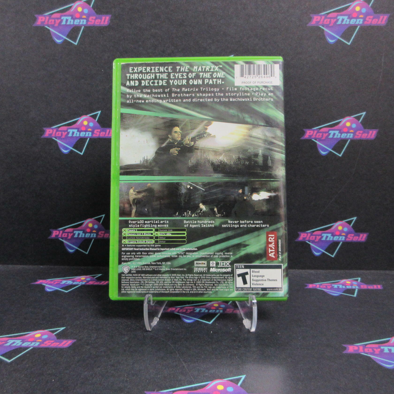 The Matrix Path Of Neo Xbox Complete - Refurbished