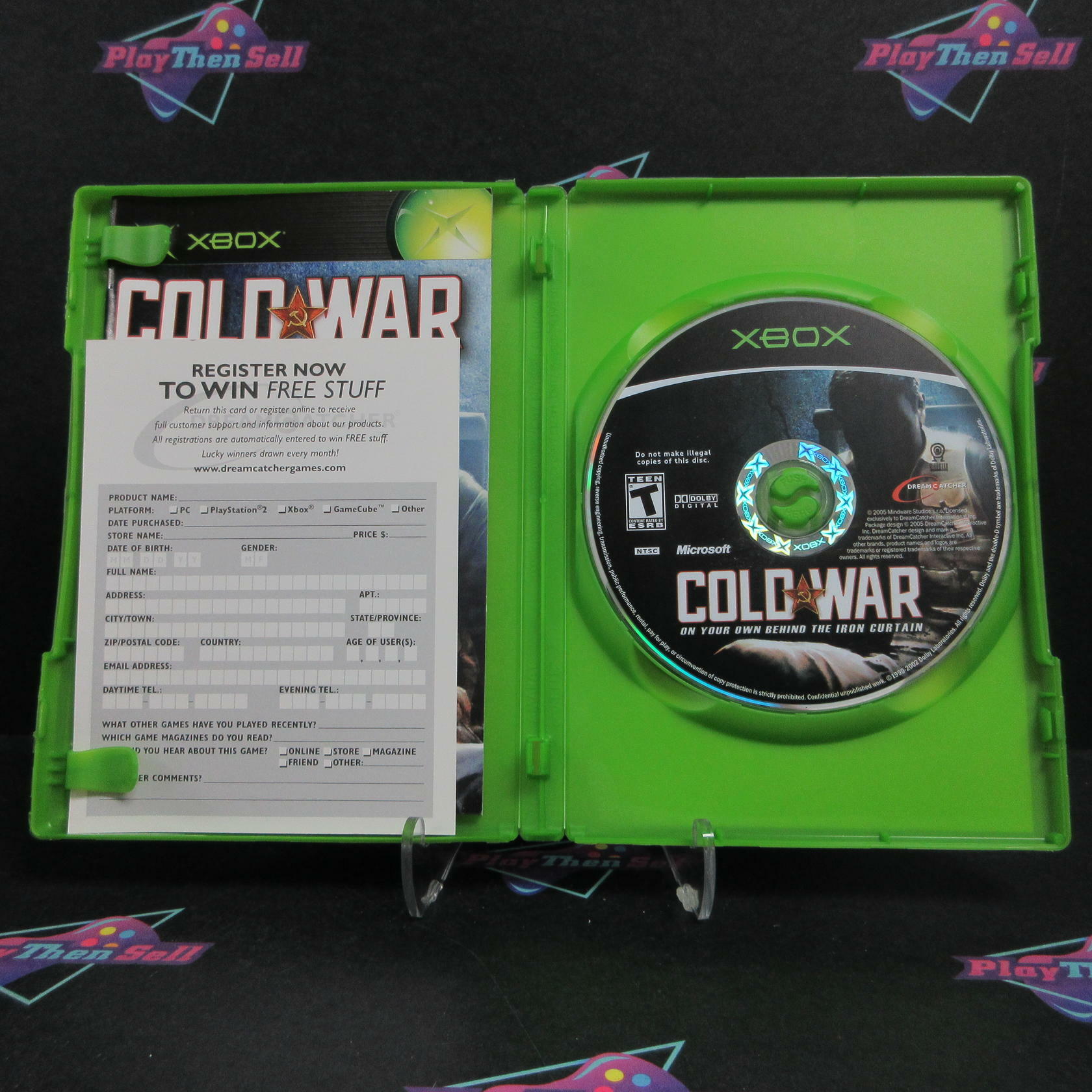 Cold War Xbox + Reg Card Complete - Refurbished