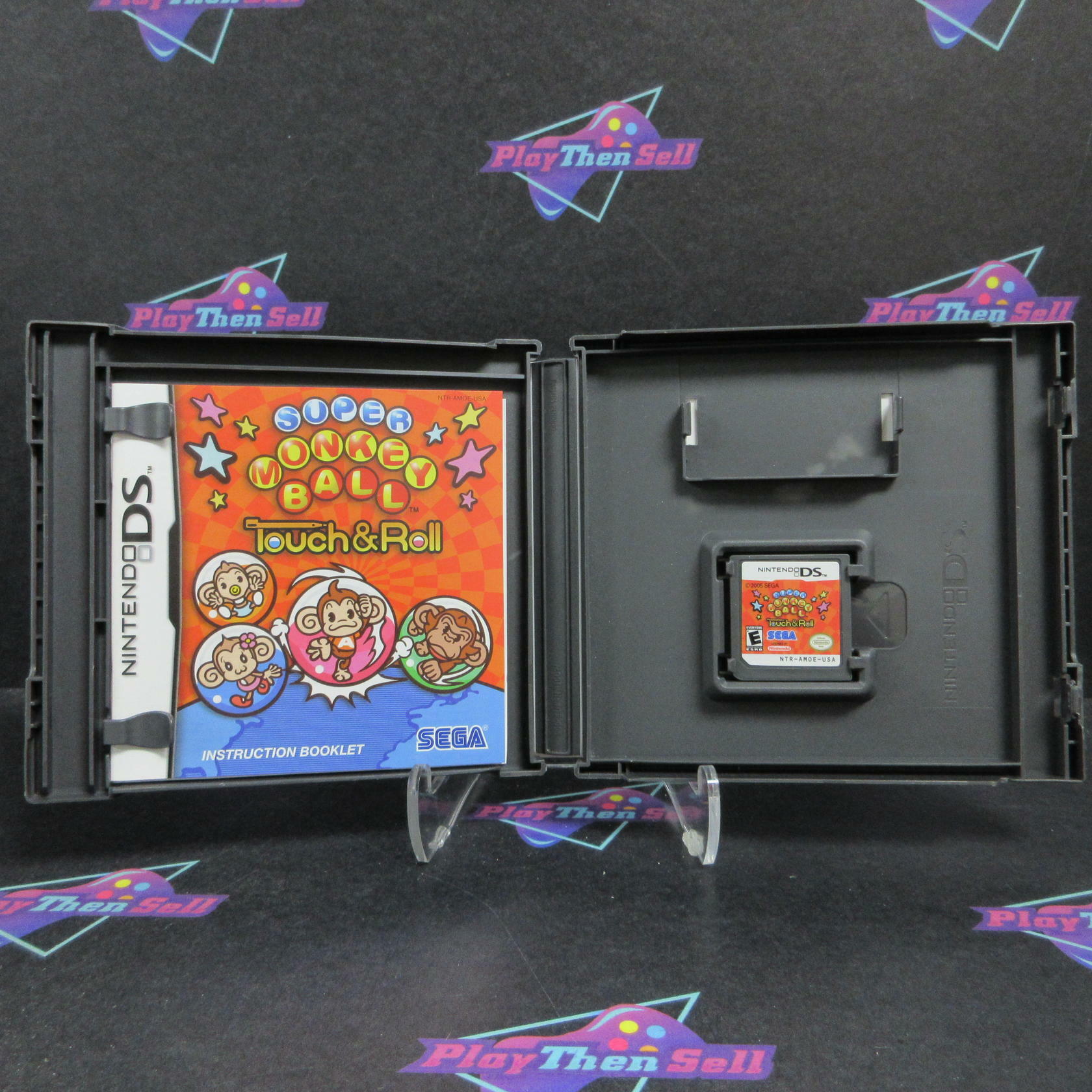 Super Monkey Ball Touch & Roll Nintendo DS Complete - Excellent