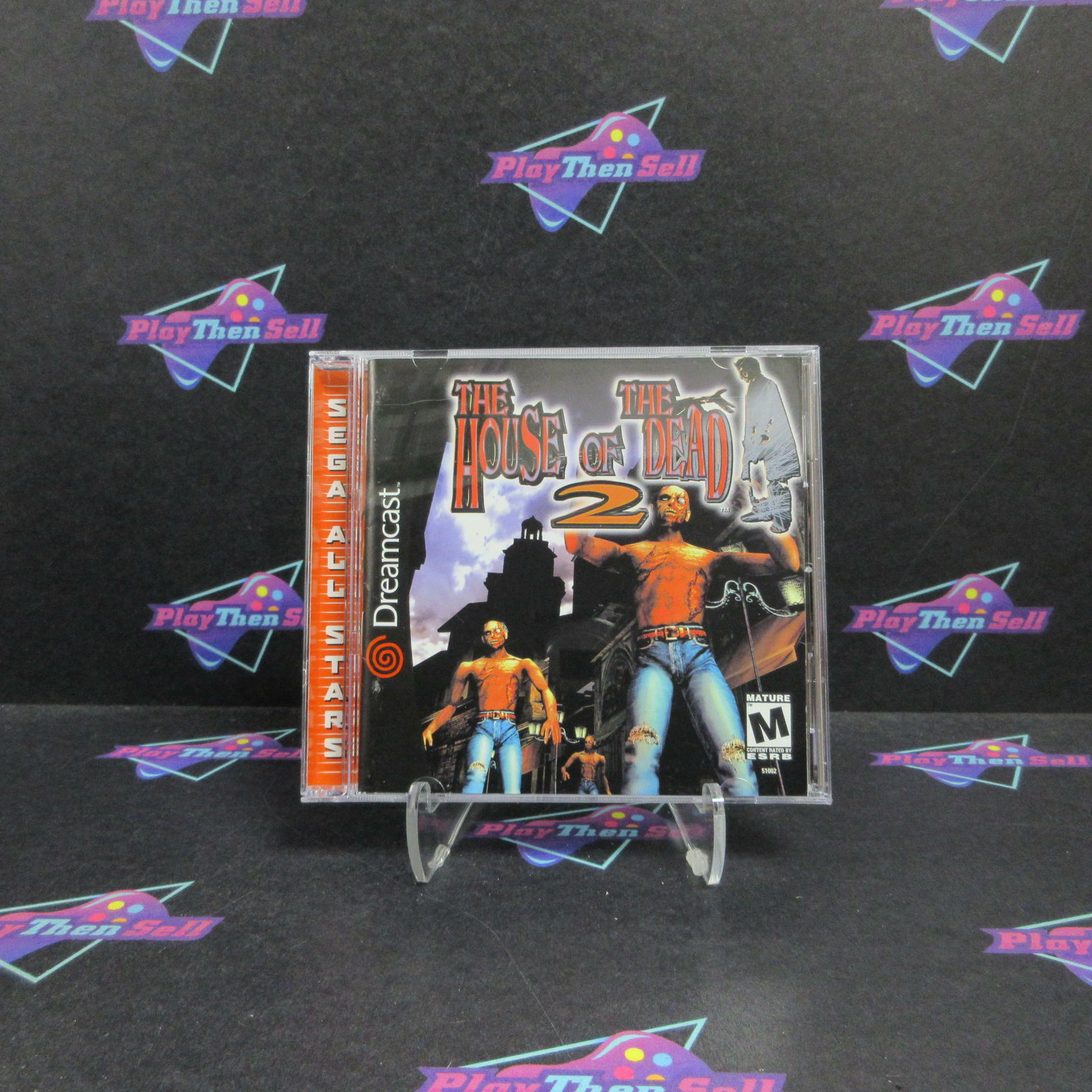 House Of The Dead 2 Sega All Stars Sega Dreamcast + Reg Complete - Excellent