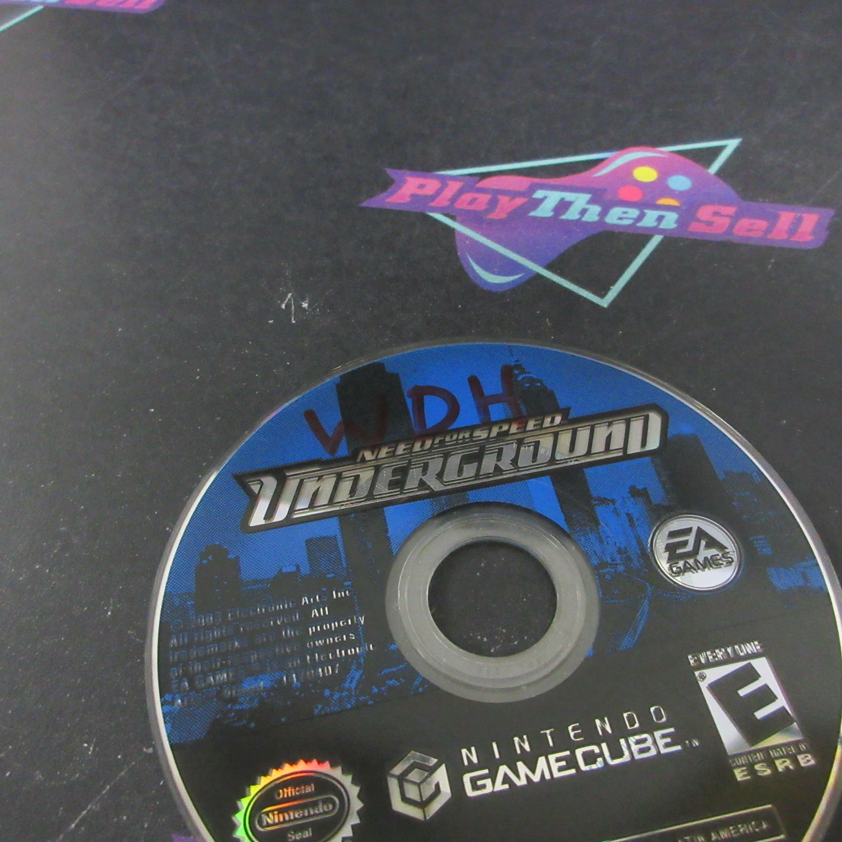 Need for Speed Underground Nintendo GameCube Player's Choice DD CIB - Refurbished