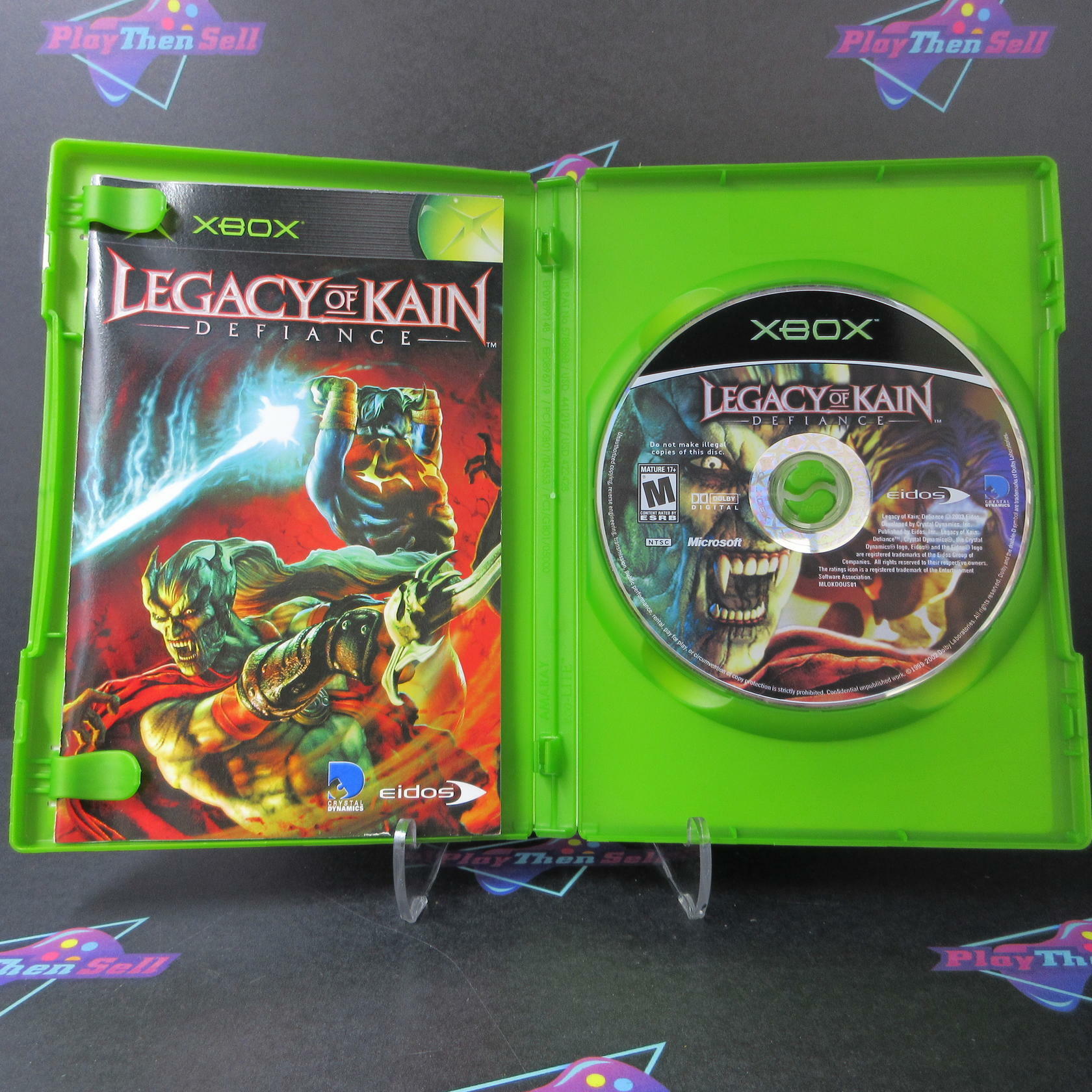 Legacy of Kain Defiance Xbox + Reg Card Complete - Refurbished