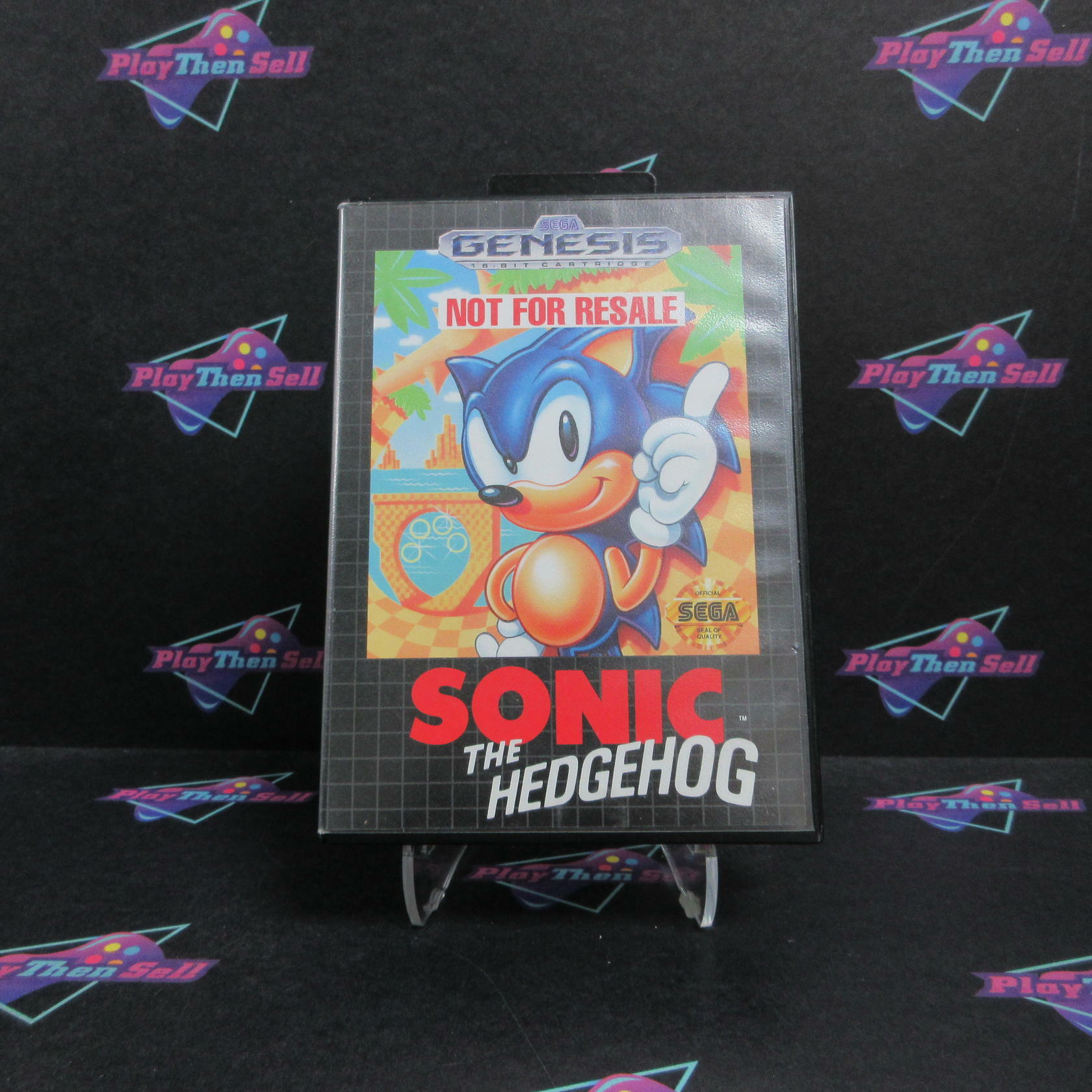 Sonic The Hedgehog Sega Genesis NFRS Complete - Refurbished