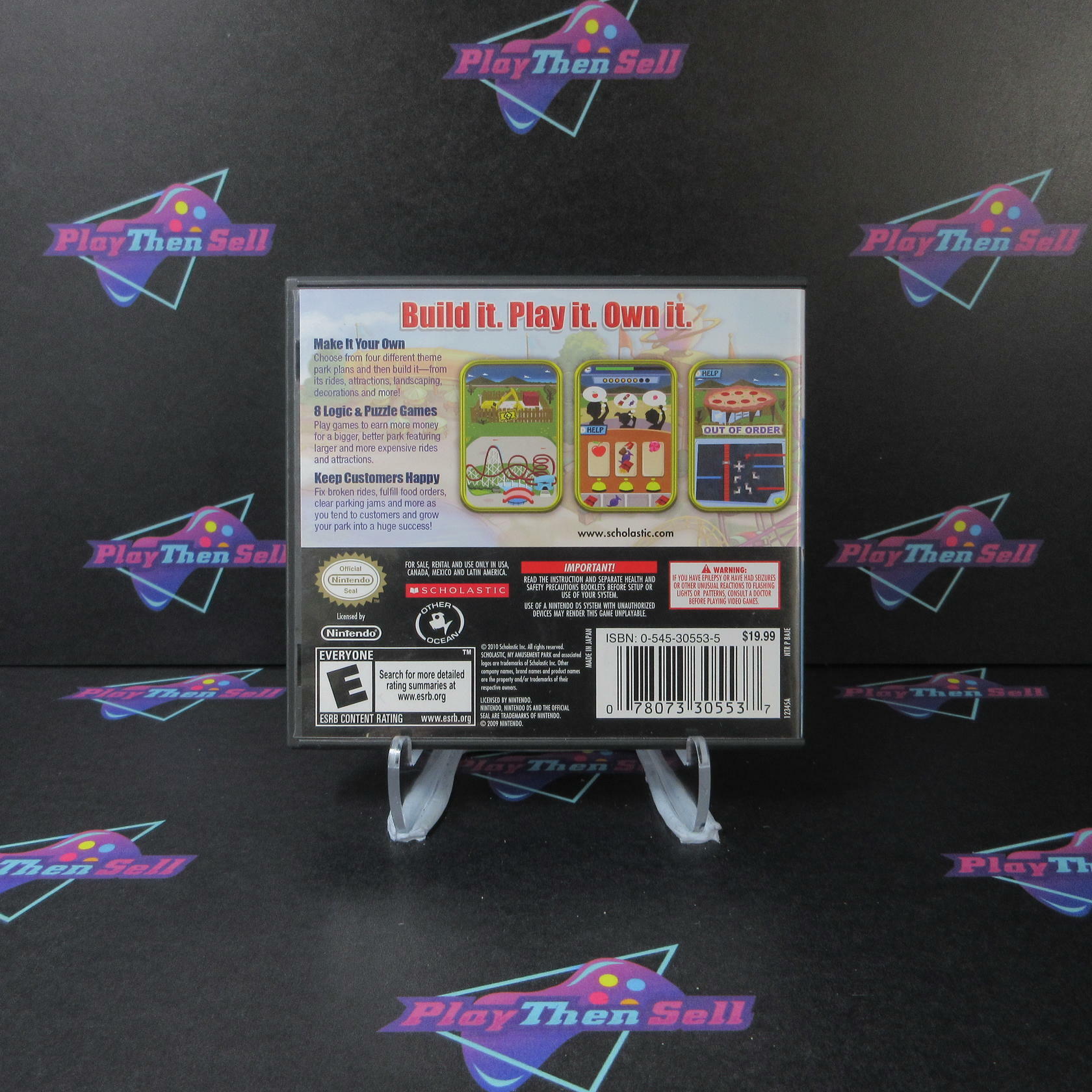 My Amusement Park Nintendo DS Complete - Excellent