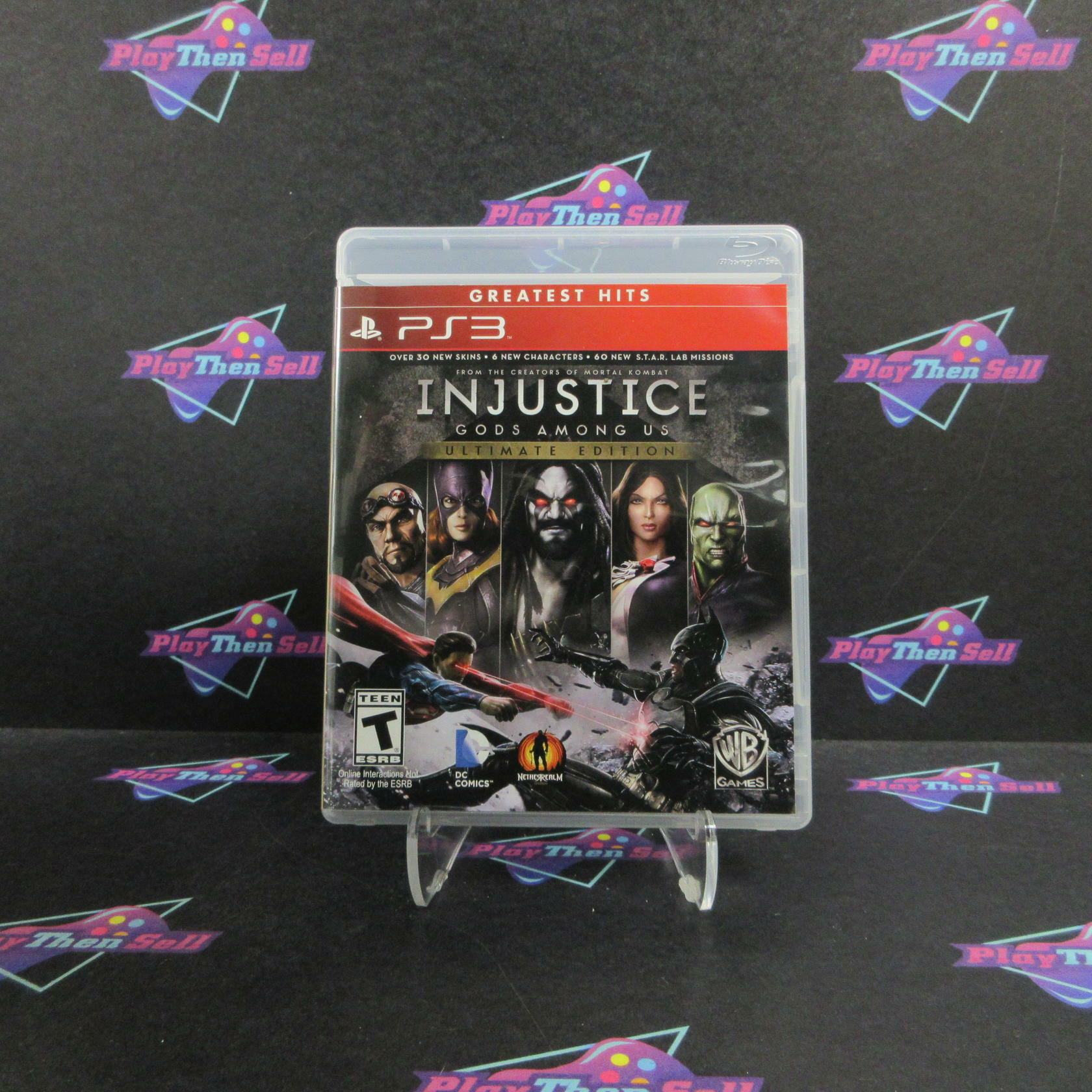 Injustice Gods Among Us Ultimate Edition PS3 PlayStation 3 GH Complete - Excellent